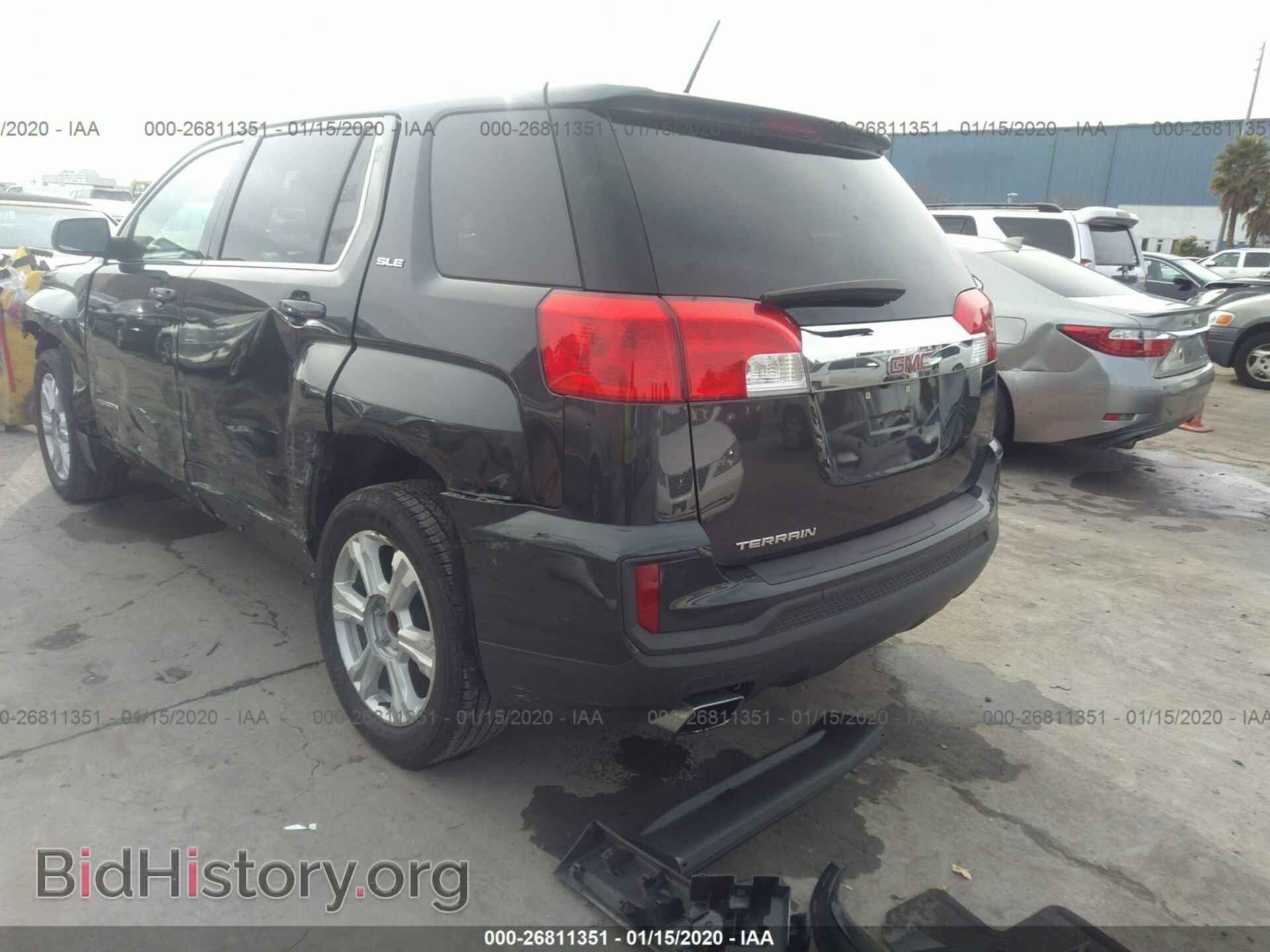 2017 GMC TERRAIN - VIN: 2GKALMEK5H6342922 - Фото 3