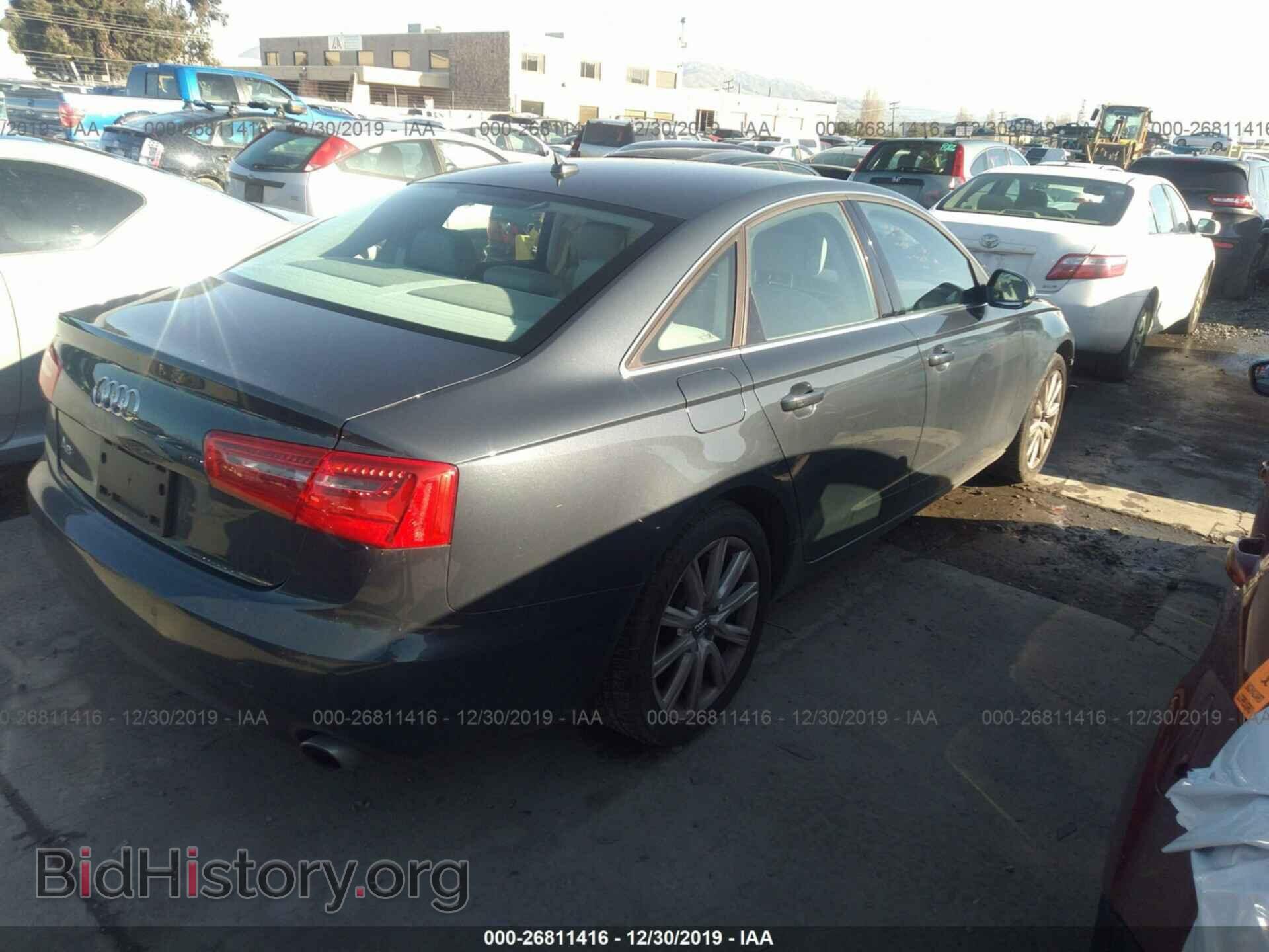 2013 AUDI A6 - VIN: WAUGFAFC2DN085451 - Photo 4