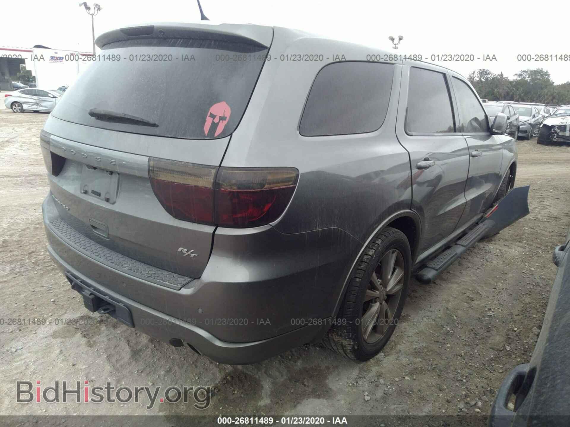 2012 DODGE DURANGO - VIN: 1C4SDHCT2CC306220 - Фото 4