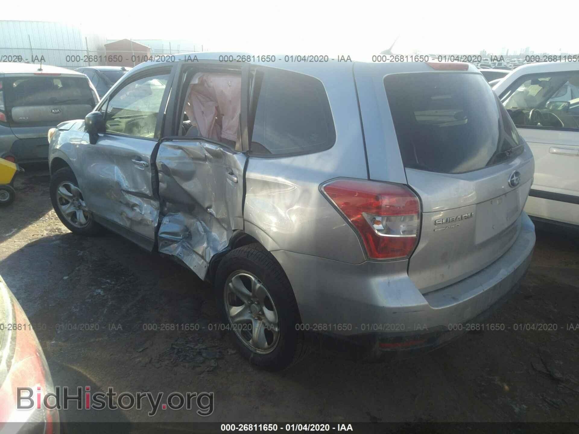 2014 SUBARU FORESTER - VIN: JF2SJAAC2EH407767 - Фото 3