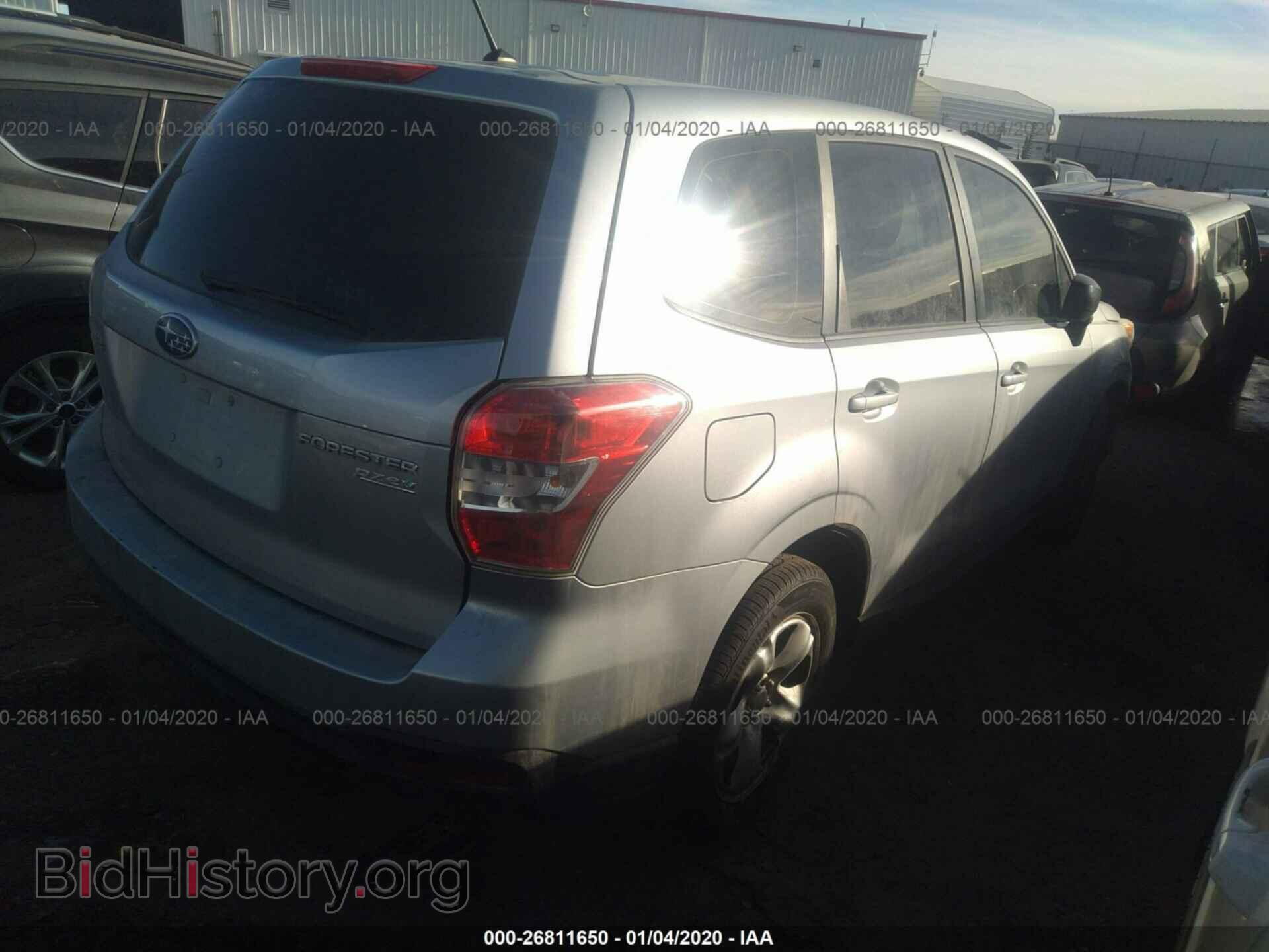 2014 SUBARU FORESTER - VIN: JF2SJAAC2EH407767 - Фото 4