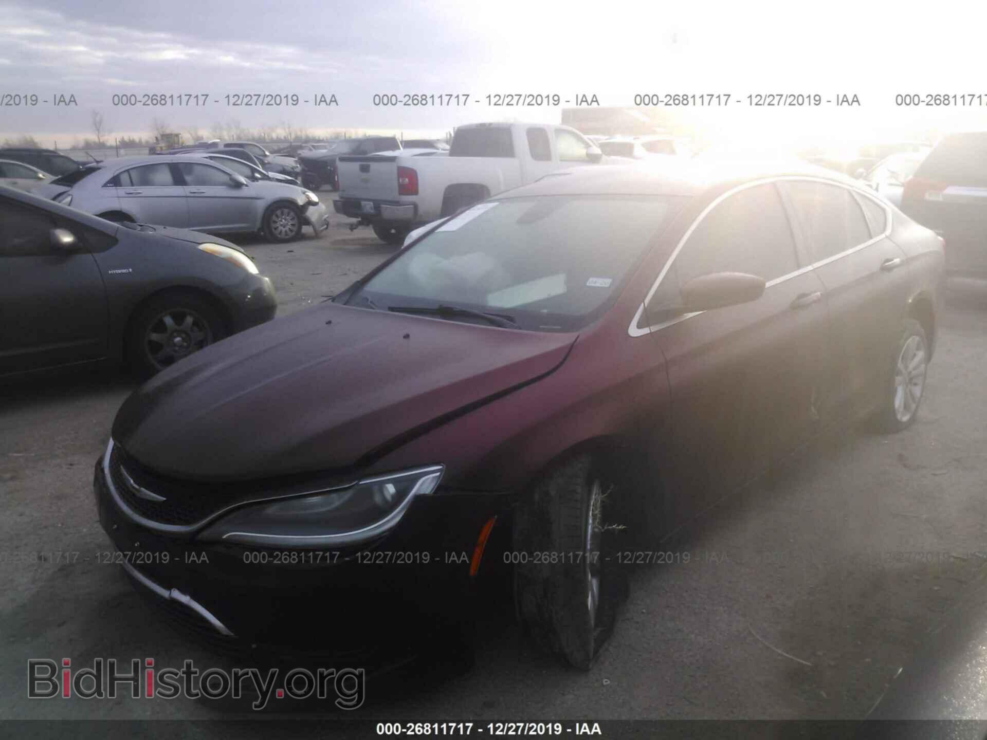 2015 CHRYSLER 200 - VIN: 1C3CCCAB2FN602677 - Фото 2