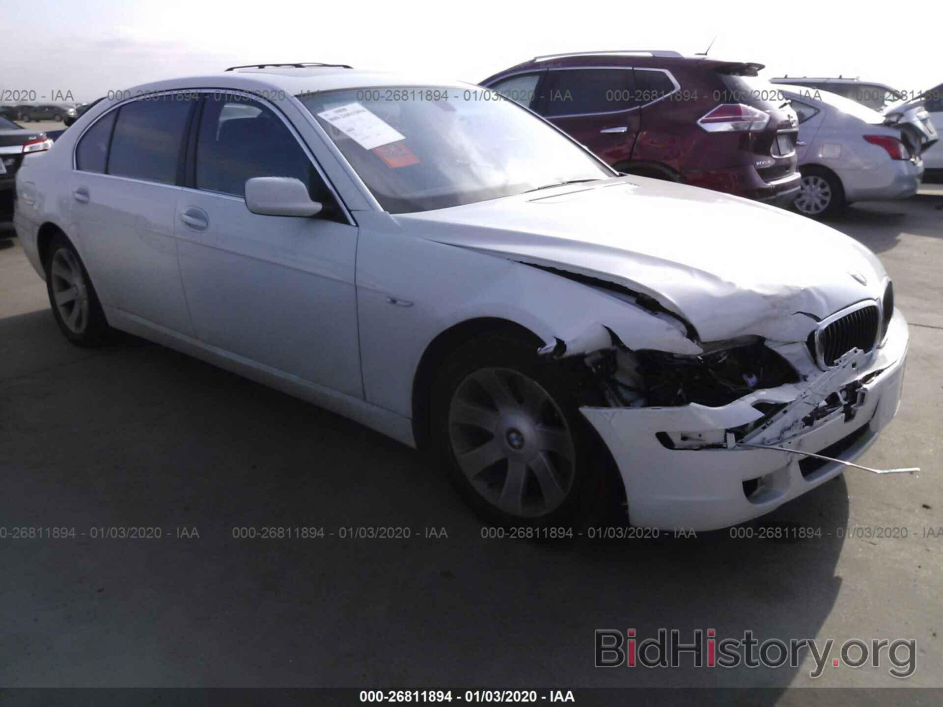 Photo WBAHN83518DT83619 - BMW 750 2008