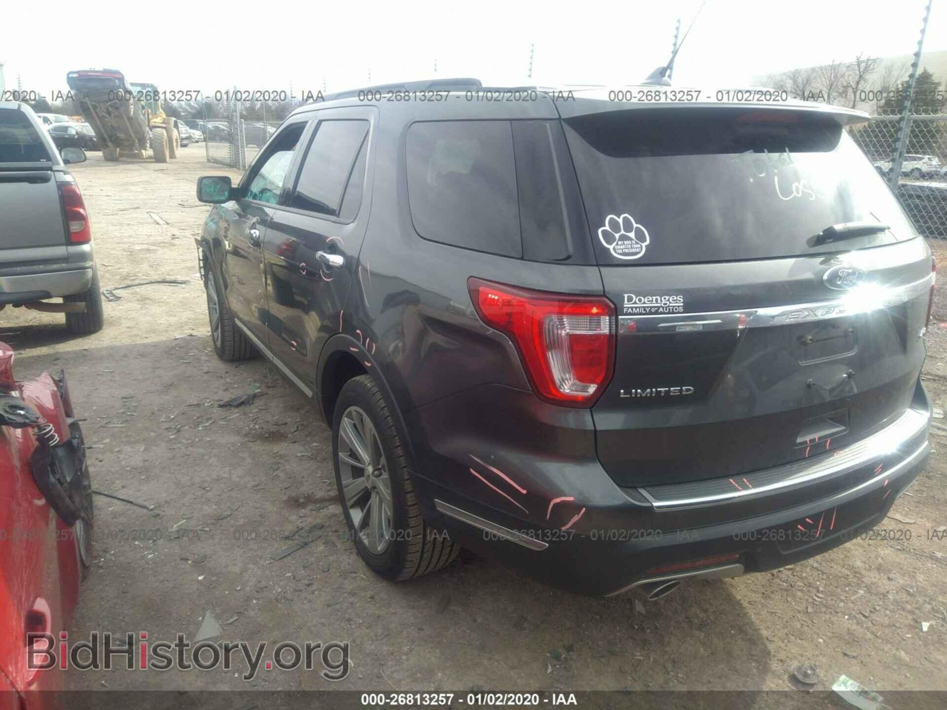 2018 FORD EXPLORER - VIN: 1FM5K8F87JGB11399 - Фото 3