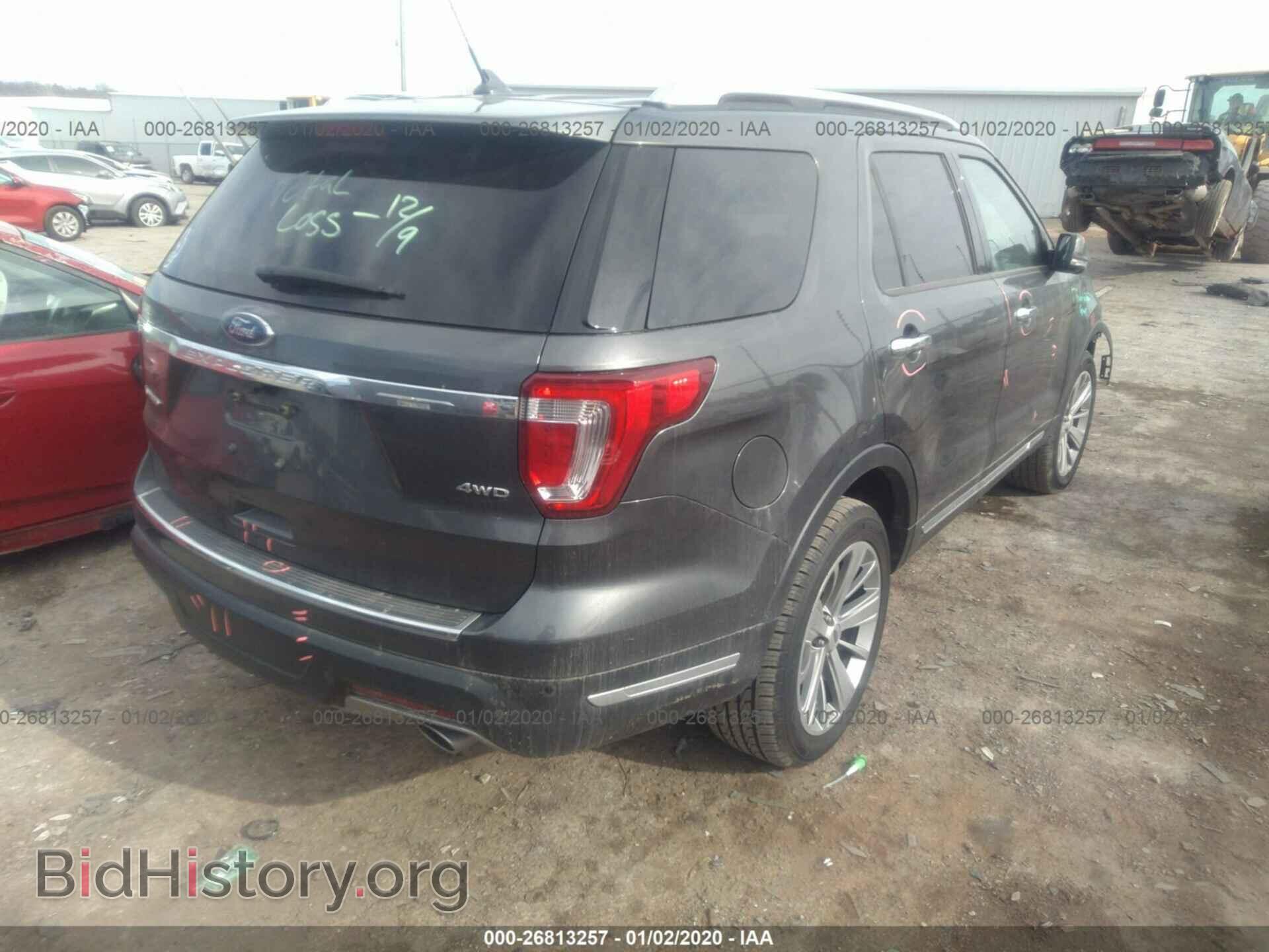 2018 FORD EXPLORER - VIN: 1FM5K8F87JGB11399 - Фото 4