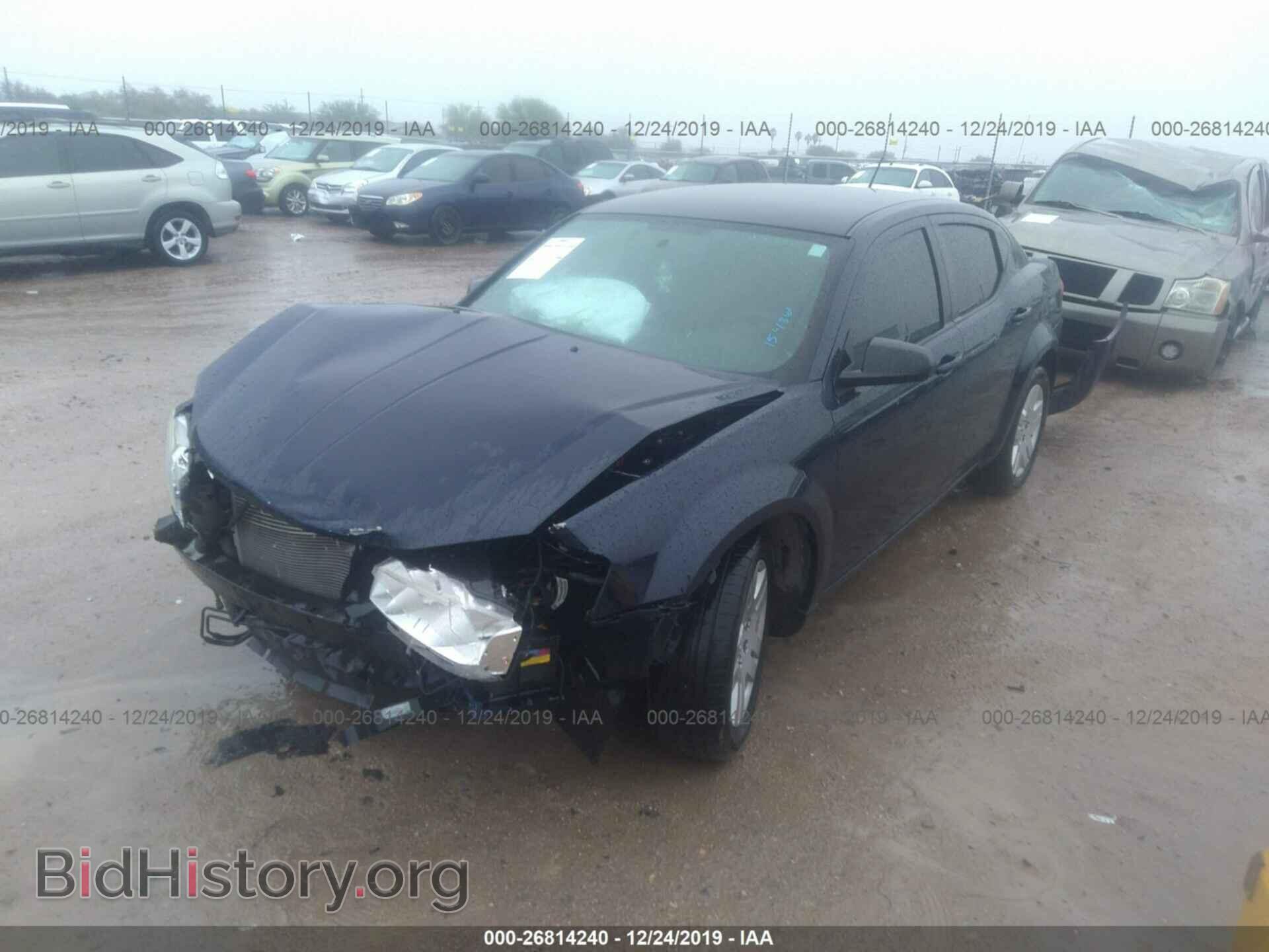 2014 DODGE AVENGER - VIN: 1C3CDZAB2EN154861 - Photo 2