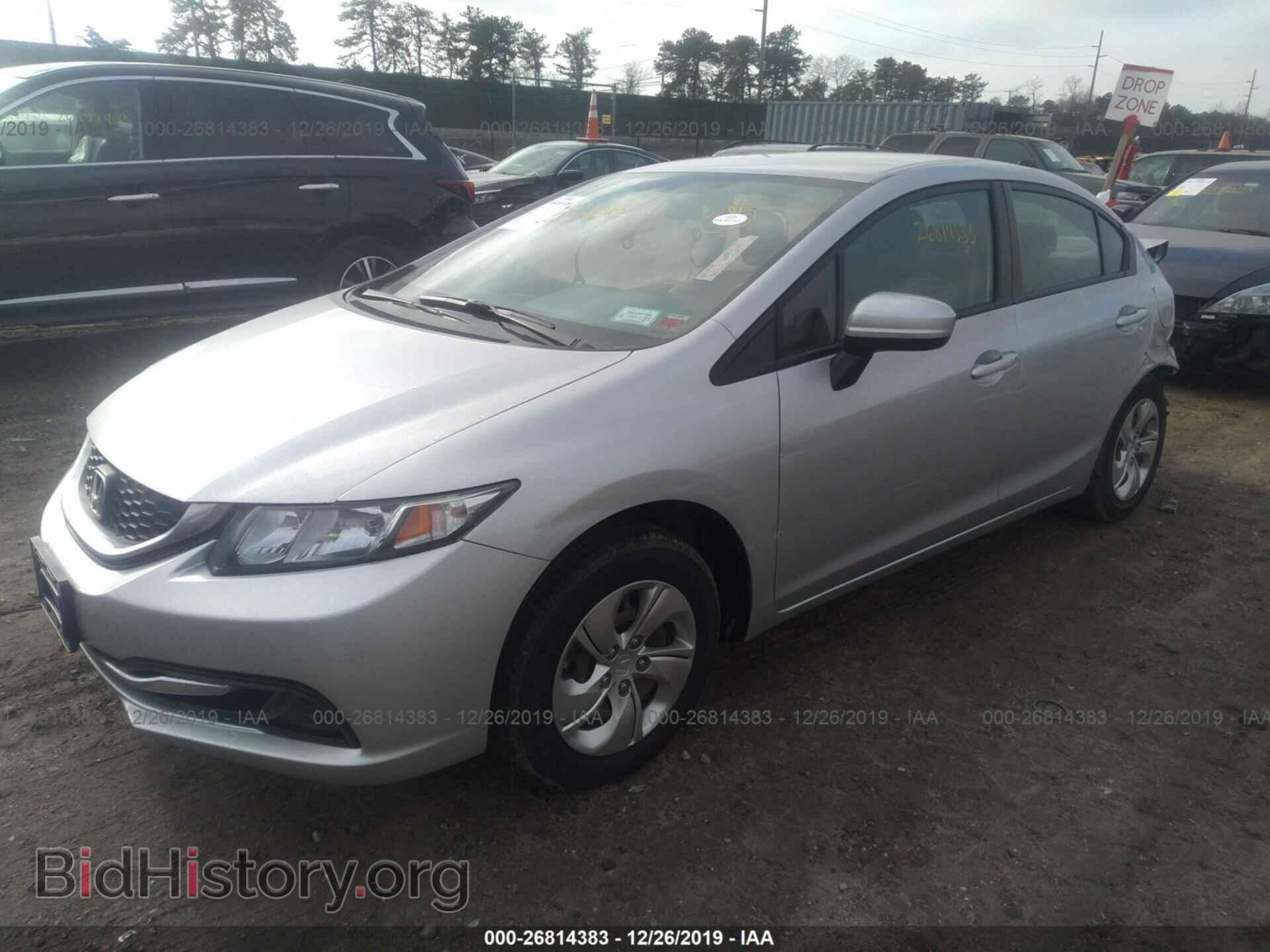 2014 HONDA CIVIC - VIN: 19XFB2F54EE248317 - Фото 2