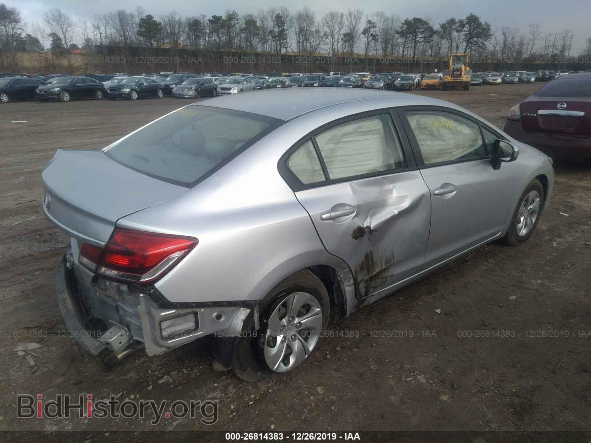 2014 HONDA CIVIC - VIN: 19XFB2F54EE248317 - Фото 4