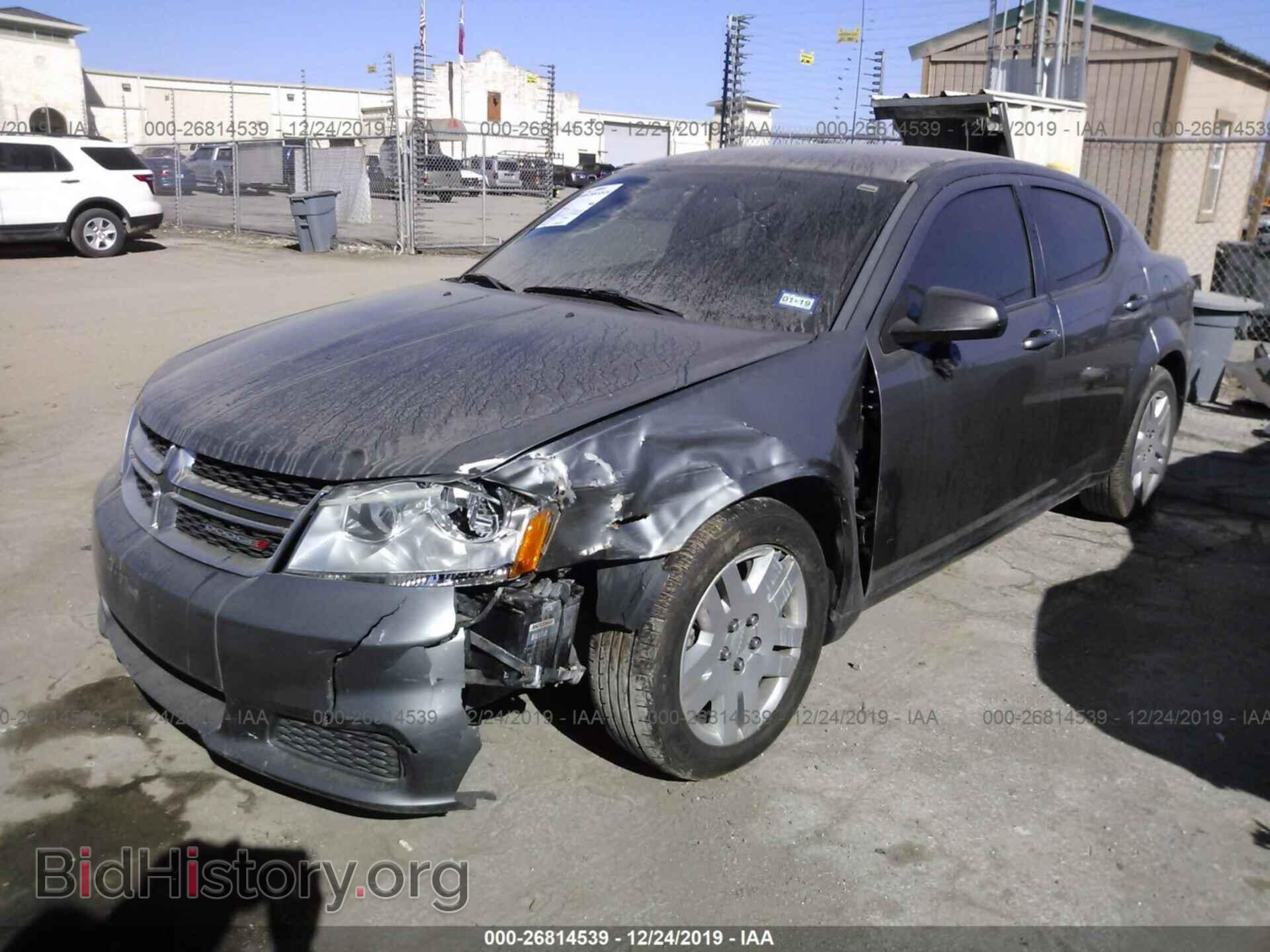 2012 DODGE AVENGER - VIN: 1C3CDZAB8CN221265 - Фото 2