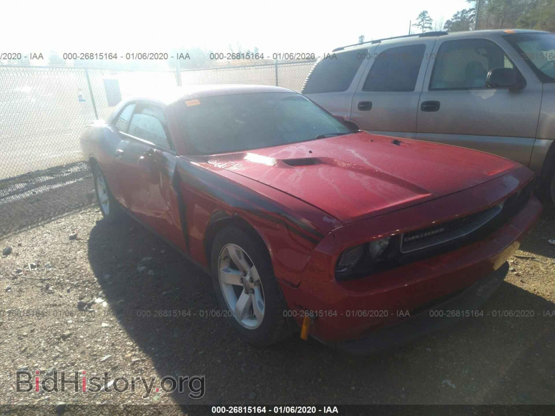 Photo 2C3CDYAG1CH135357 - DODGE CHALLENGER 2012