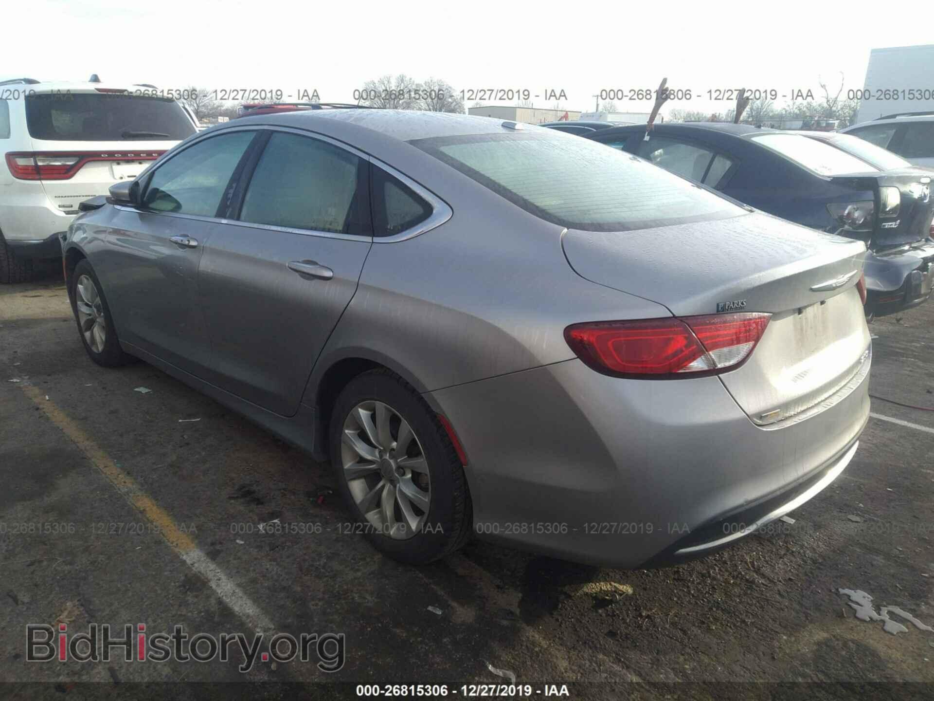 2015 CHRYSLER 200 - VIN: 1C3CCCCB9FN643448 - Фото 3