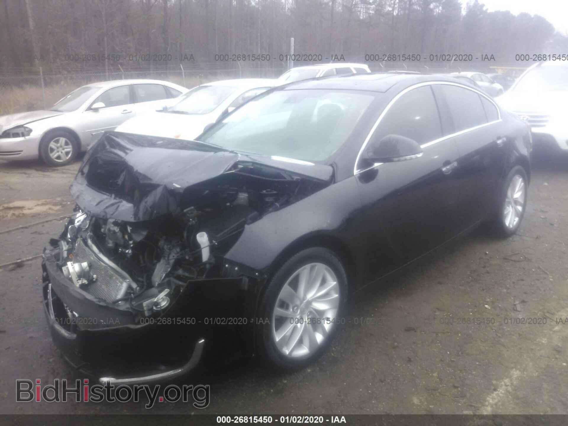 2014 BUICK REGAL - VIN: 2G4GN5EX5E9197162 - Фото 2