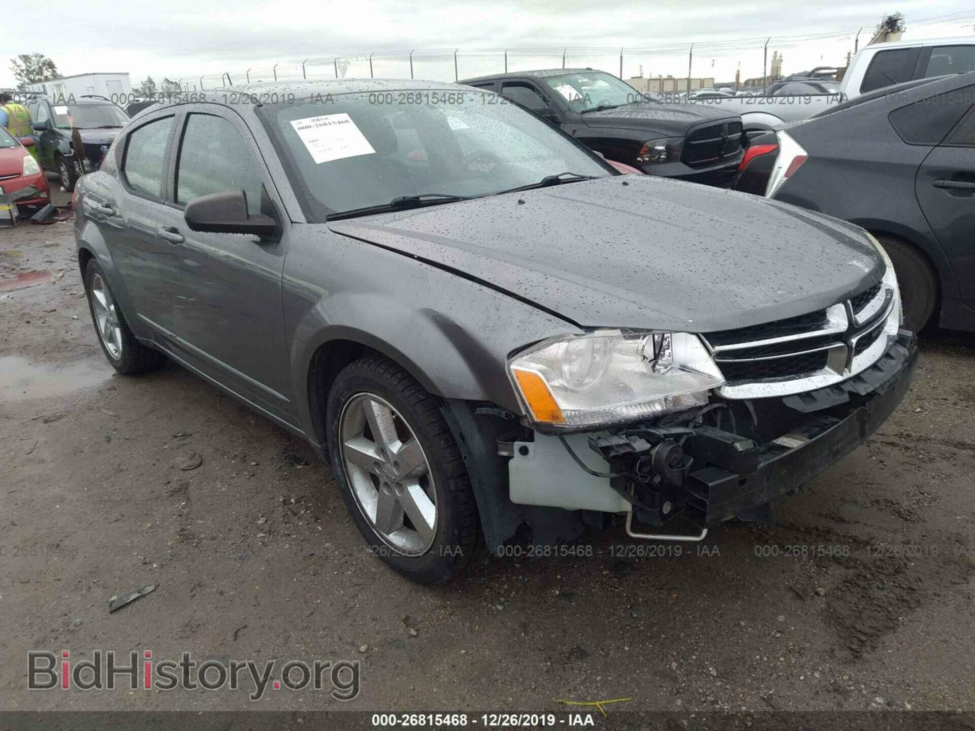 Photo 1C3CDZAB3CN322343 - DODGE AVENGER 2012