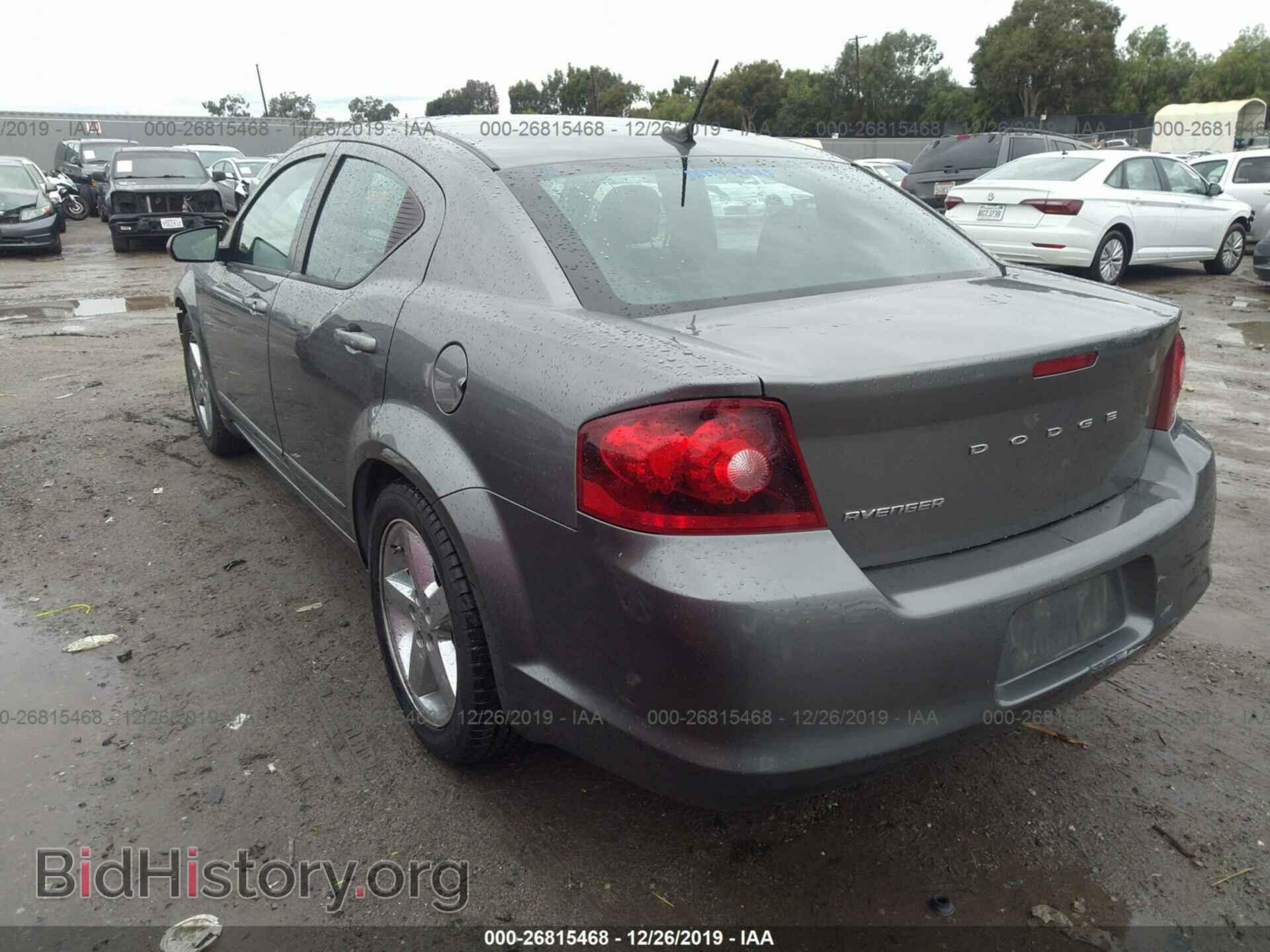 2012 DODGE AVENGER - VIN: 1C3CDZAB3CN322343 - Photo 3