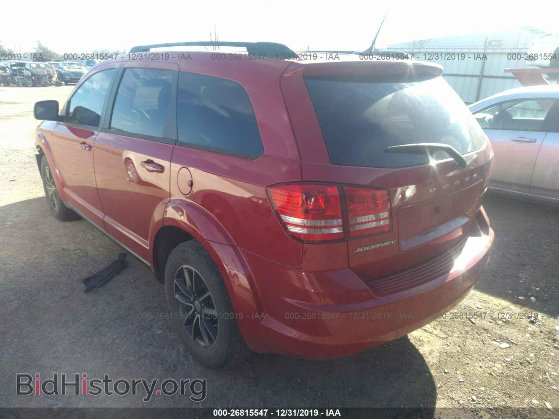 2017 DODGE JOURNEY - VIN: 3C4PDCAB3HT606167 - Фото 3