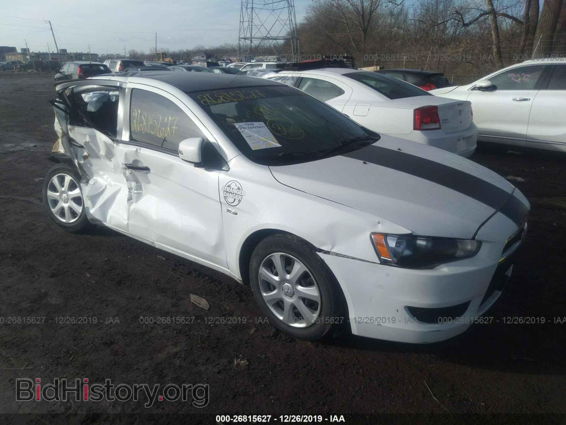 Photo JA32U2FU2FU007020 - MITSUBISHI LANCER 2015