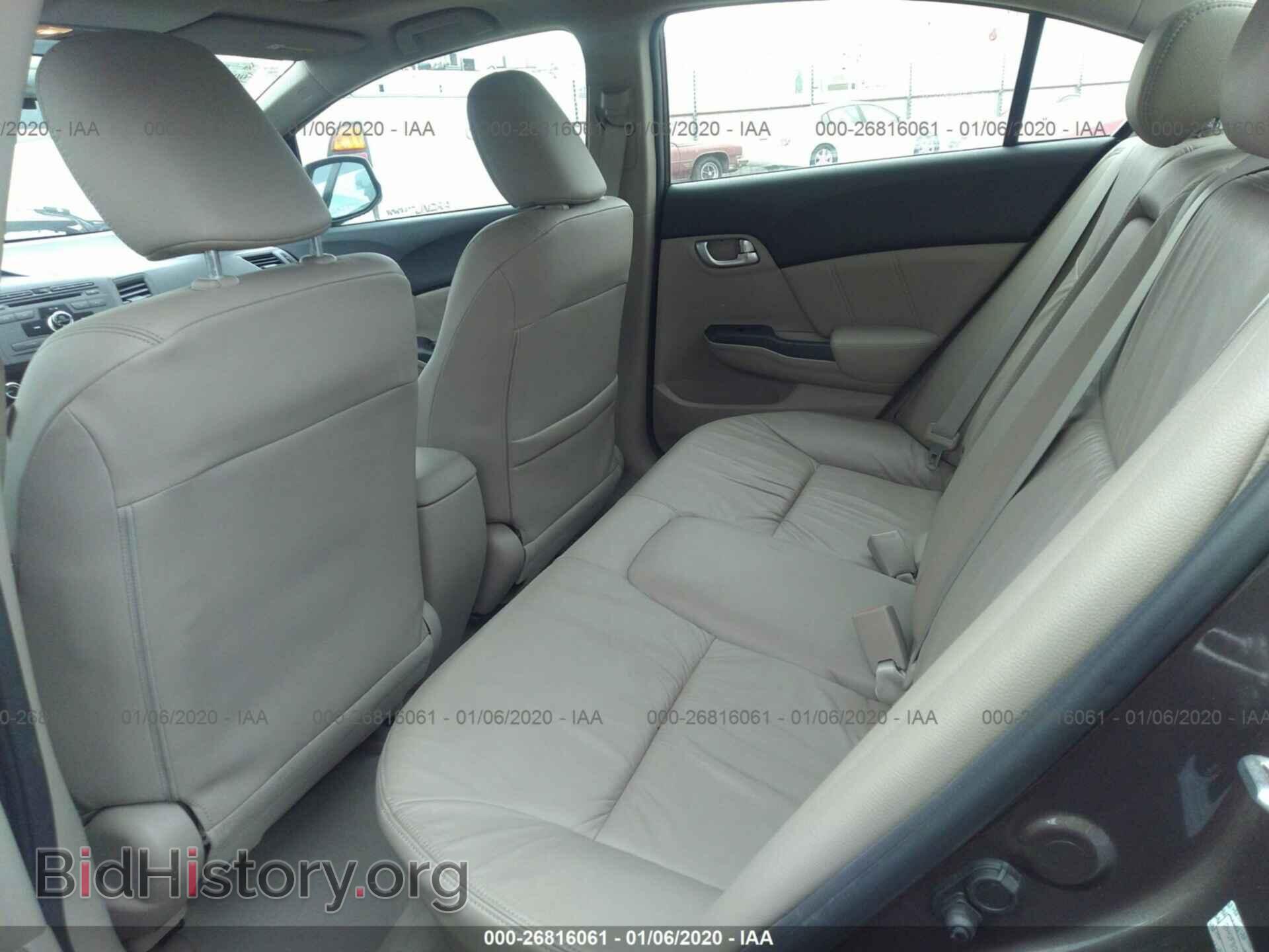 2012 HONDA CIVIC - VIN: 2HGFB2F95CH522212 - Фото 8