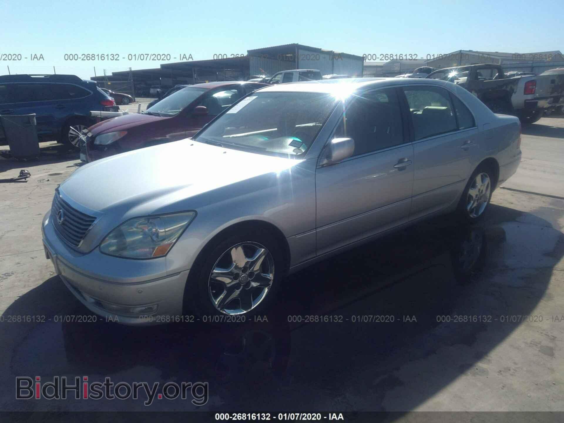 2004 LEXUS LS - VIN: JTHBN36F340171661 - Фото 2
