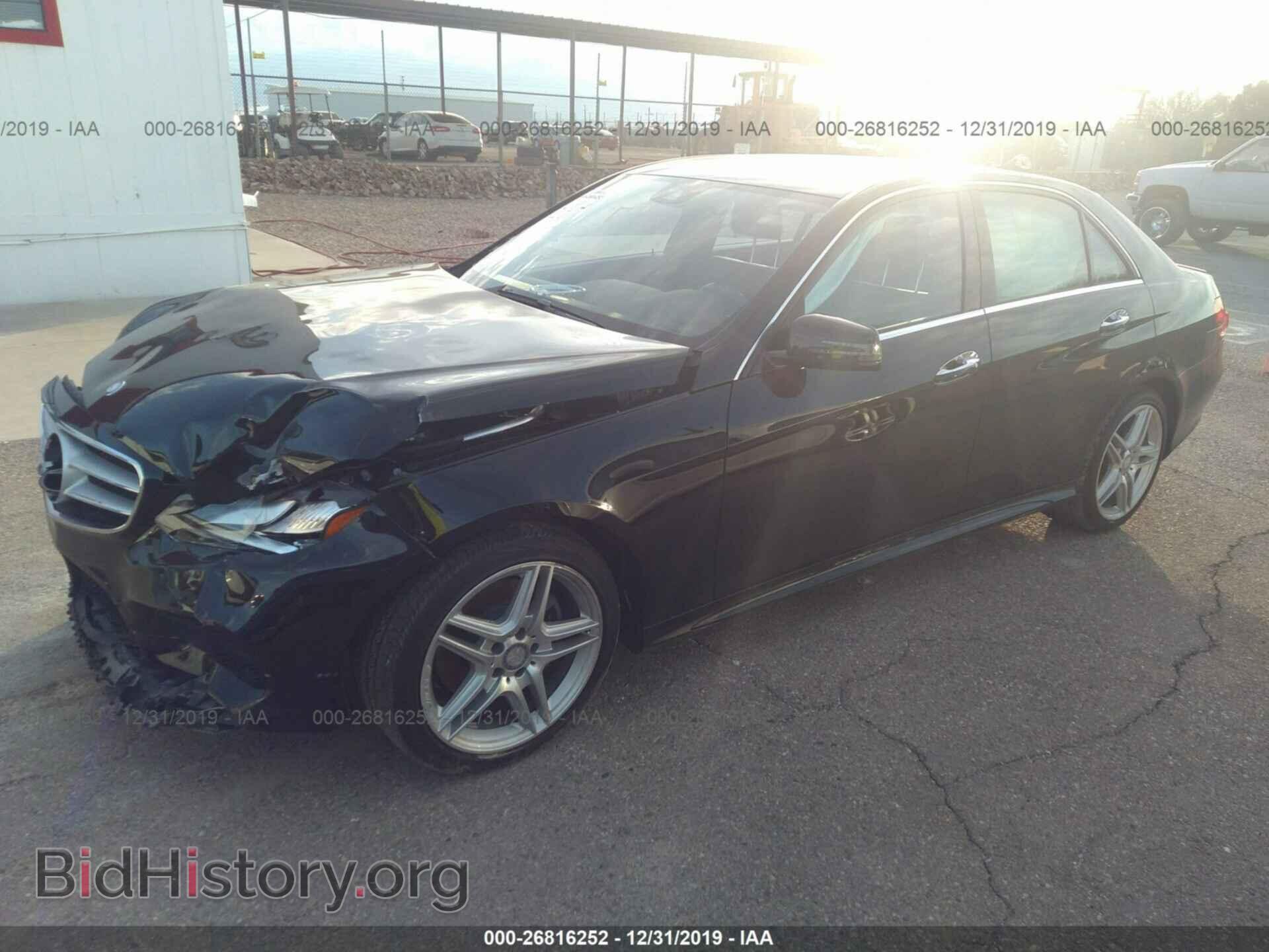 2014 MERCEDES-BENZ E - VIN: WDDHF5KB2EB067827 - Фото 2