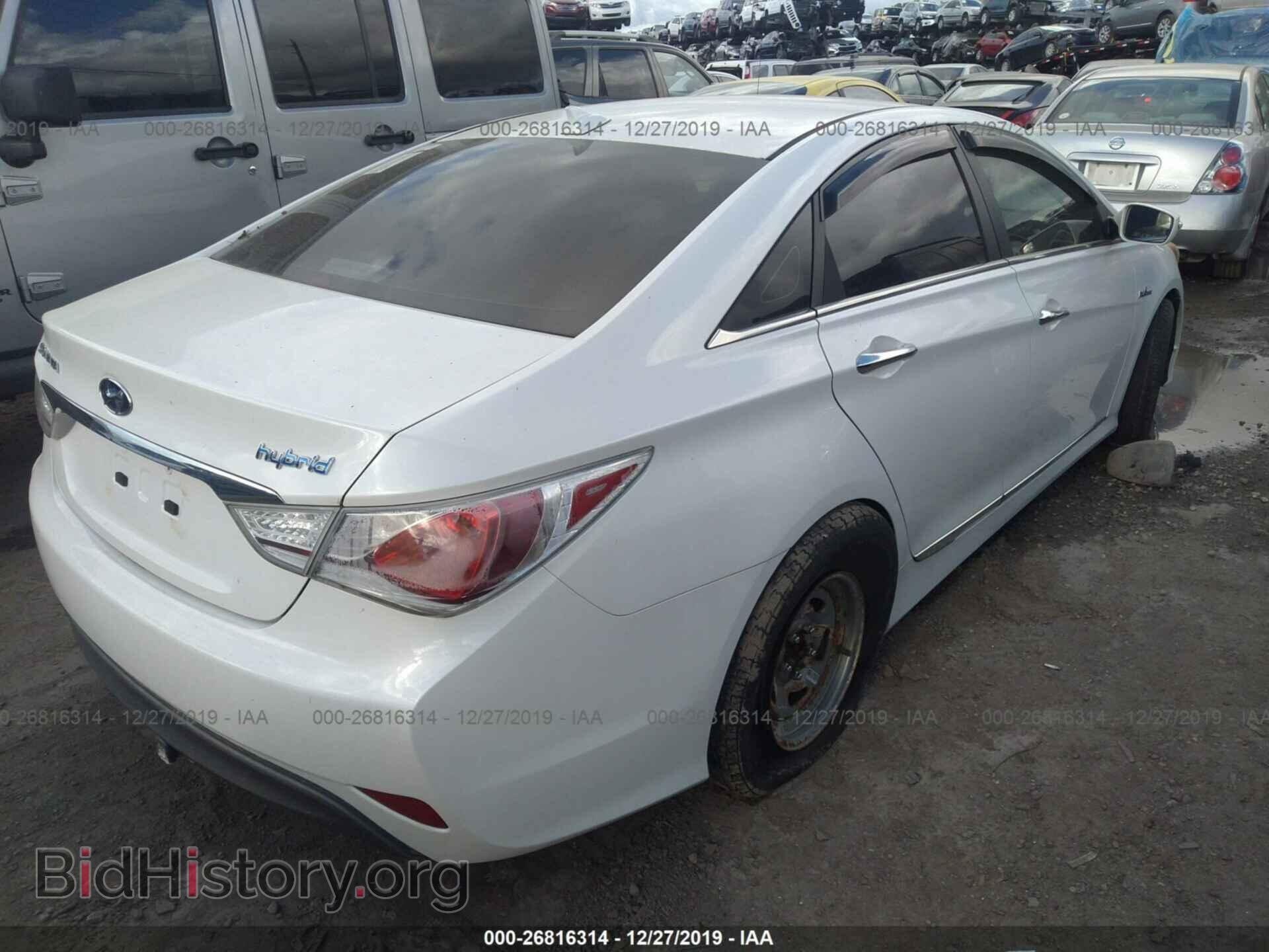 2012 HYUNDAI SONATA - VIN: KMHEC4A43CA019934 - Фото 4