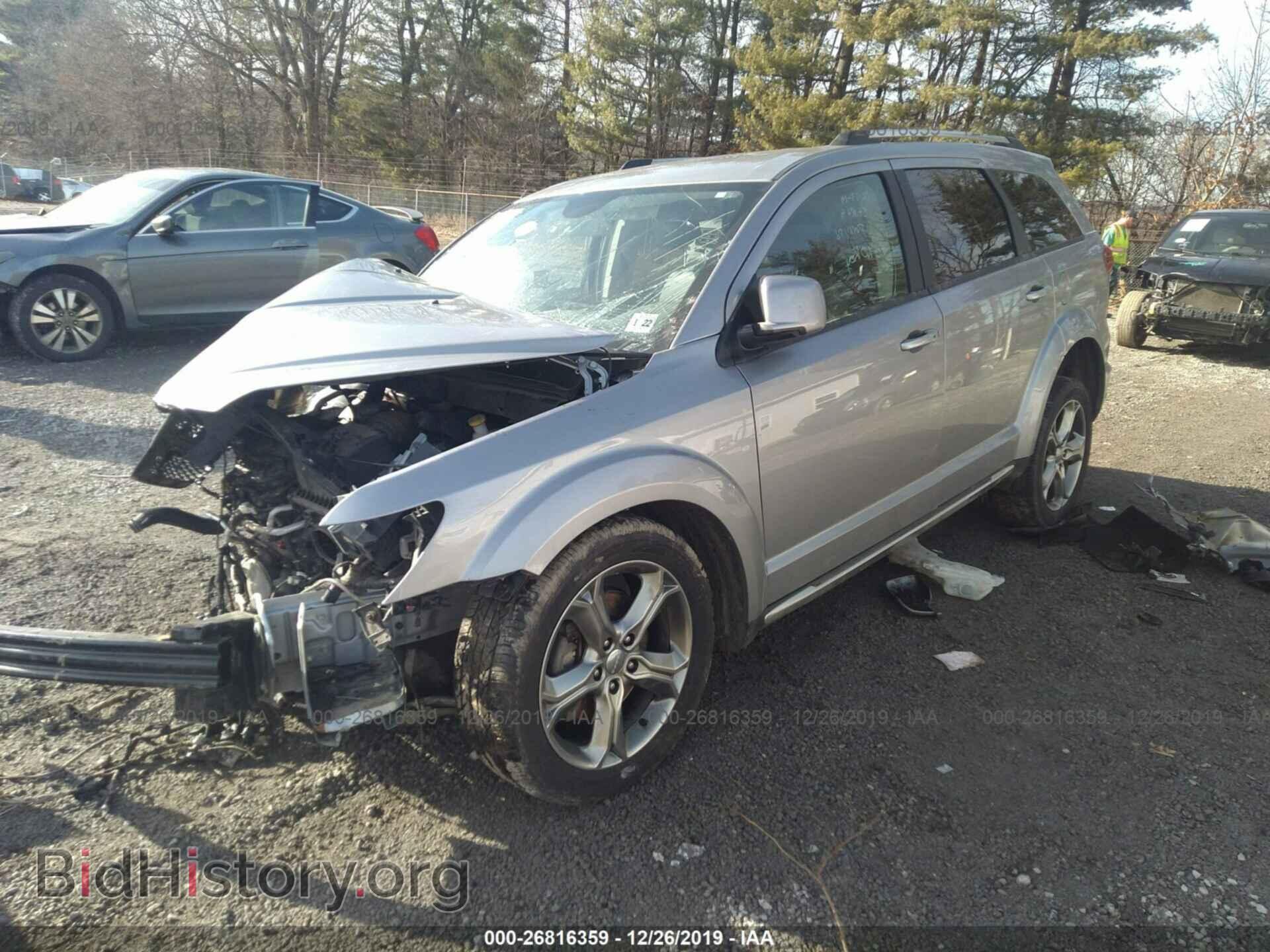 2017 DODGE JOURNEY - VIN: 3C4PDDGG4HT562995 - Фото 2