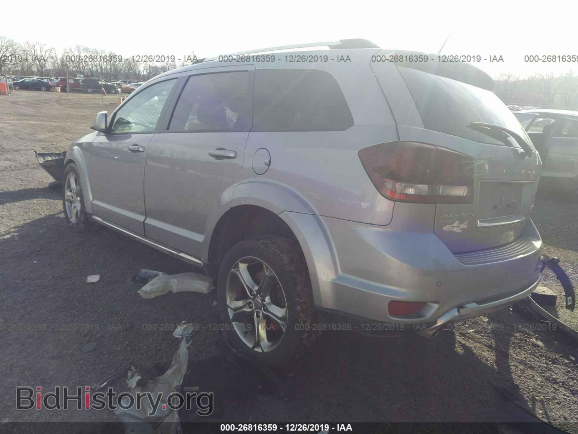 2017 DODGE JOURNEY - VIN: 3C4PDDGG4HT562995 - Фото 3