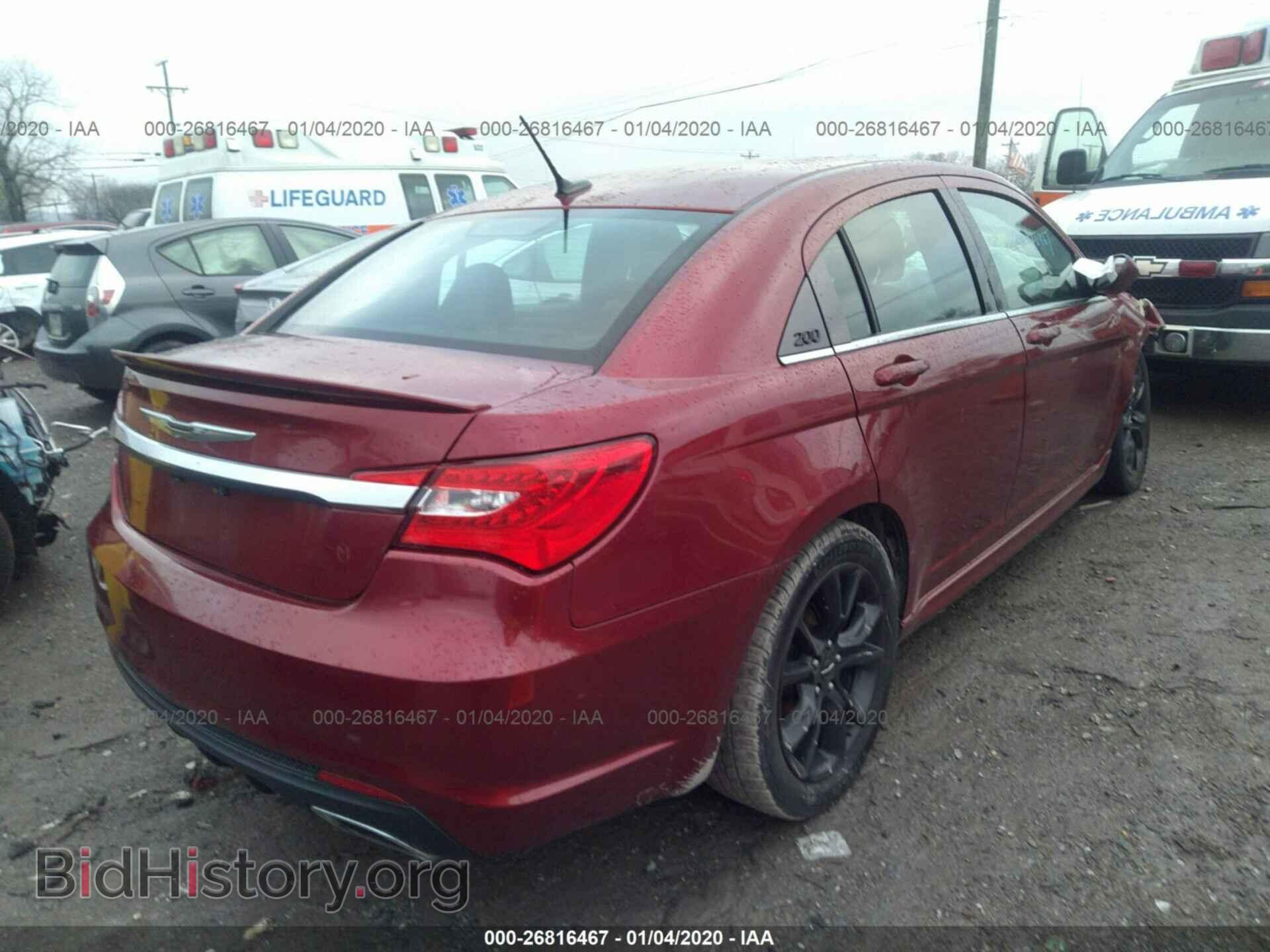2013 CHRYSLER 200 - VIN: 1C3CCBCG6DN737032 - Photo 4