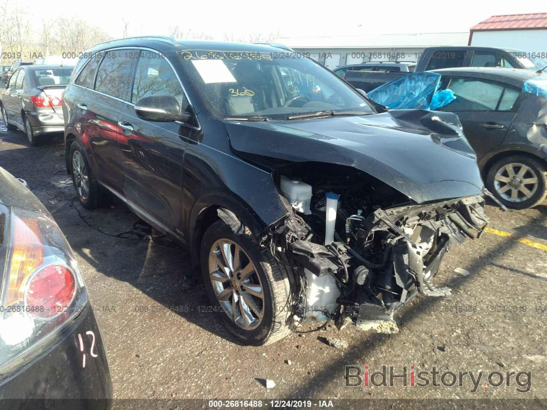 Фотография 5XYPKDA52GG181732 - KIA SORENTO 2016