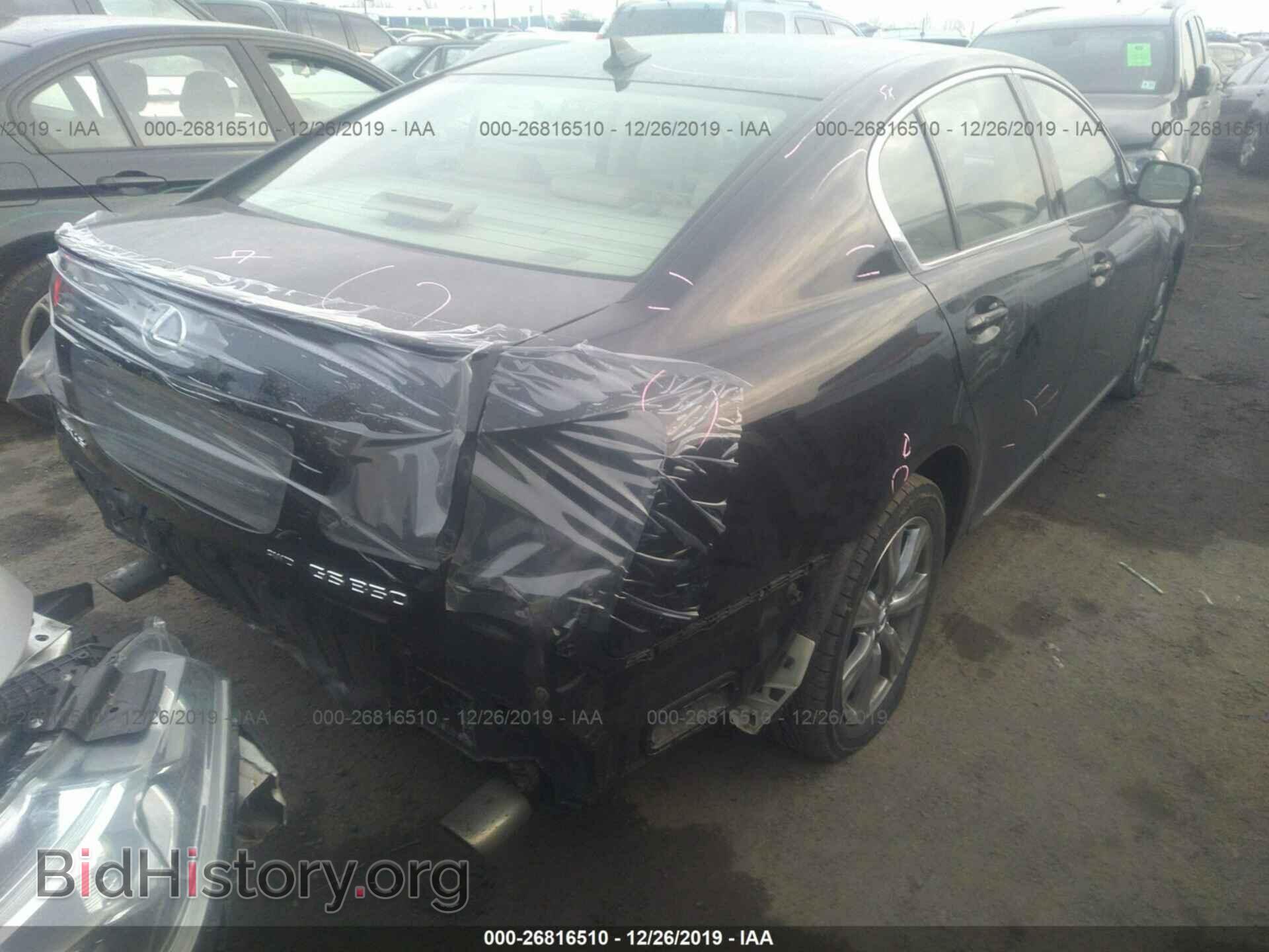 2009 LEXUS GS - VIN: JTHCE96S490023367 - Фото 4