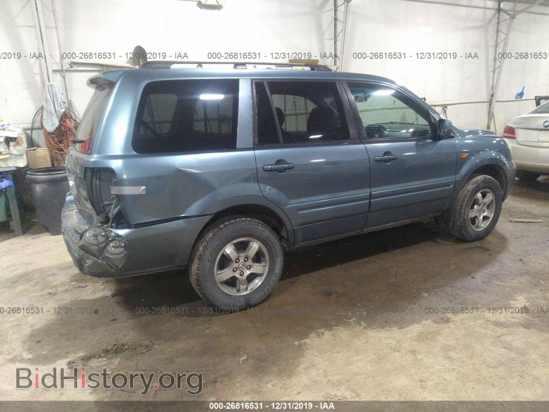 2006 HONDA PILOT - VIN: 5FNYF18596B006221 - Фото 4