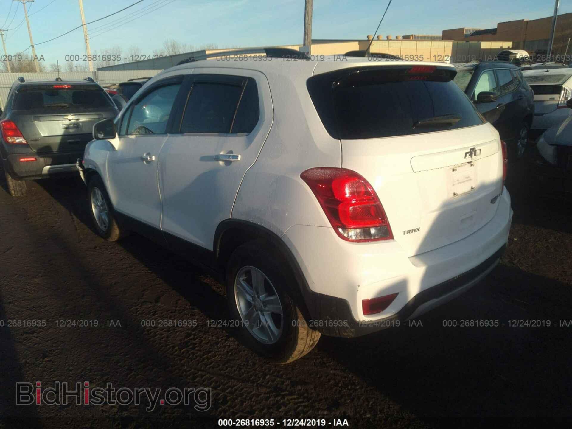 2017 CHEVROLET TRAX - VIN: 3GNCJLSB3HL287544 - Photo 3