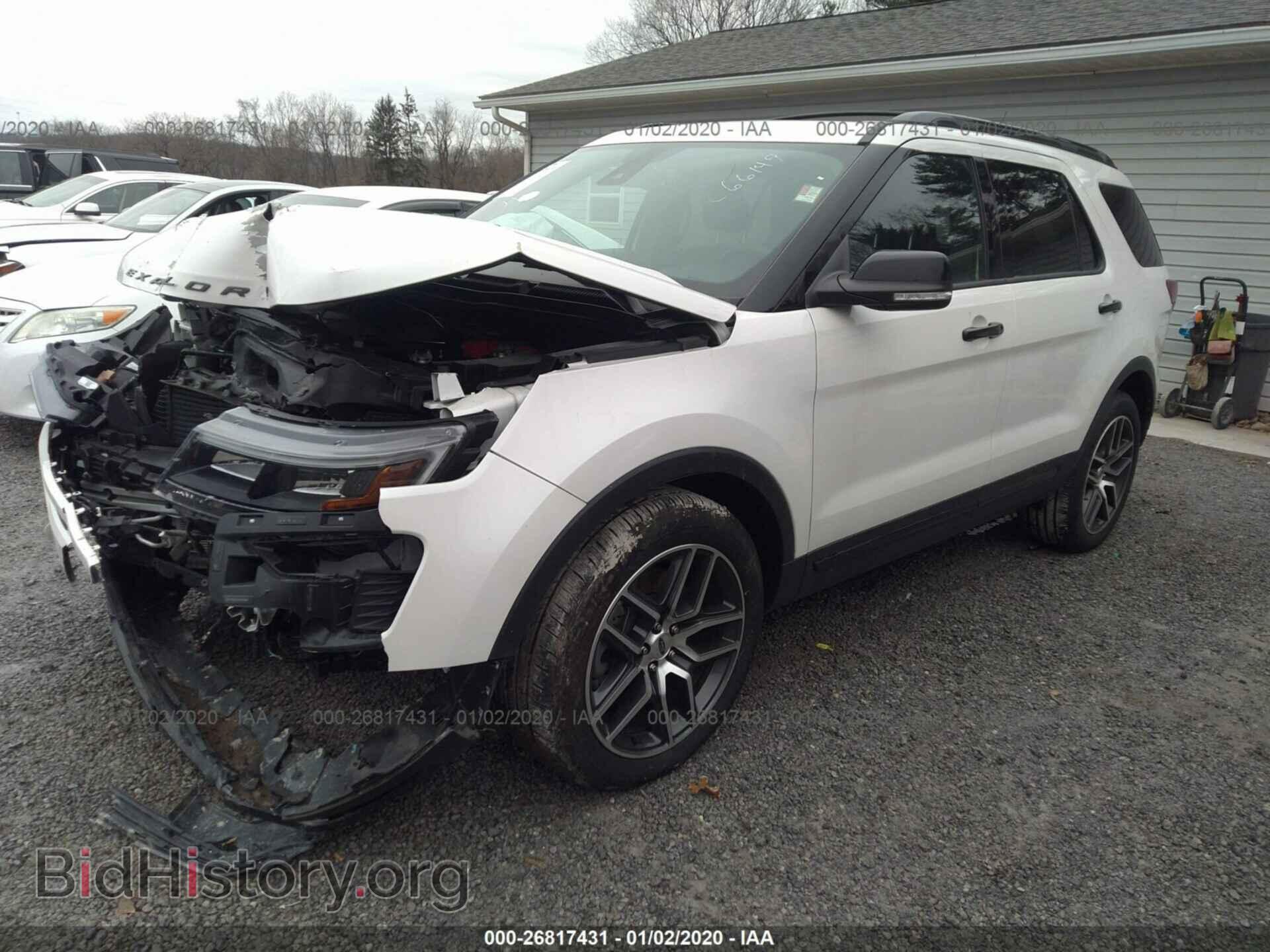 2018 FORD EXPLORER - VIN: 1FM5K8GT9JGC66149 - Фото 2
