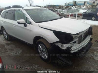 2016 Subaru OUTBACK 2.5I Premium, белый — VIN 4S4BSAFC8G3277736, IAAI