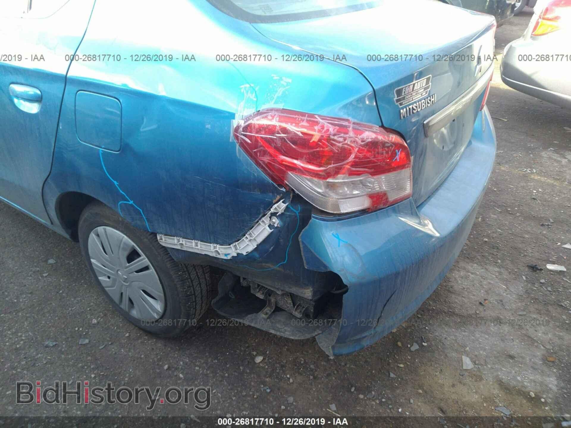 2017 MITSUBISHI MIRAGE - VIN: ML32F3FJ7HHF16948 - Фото 6