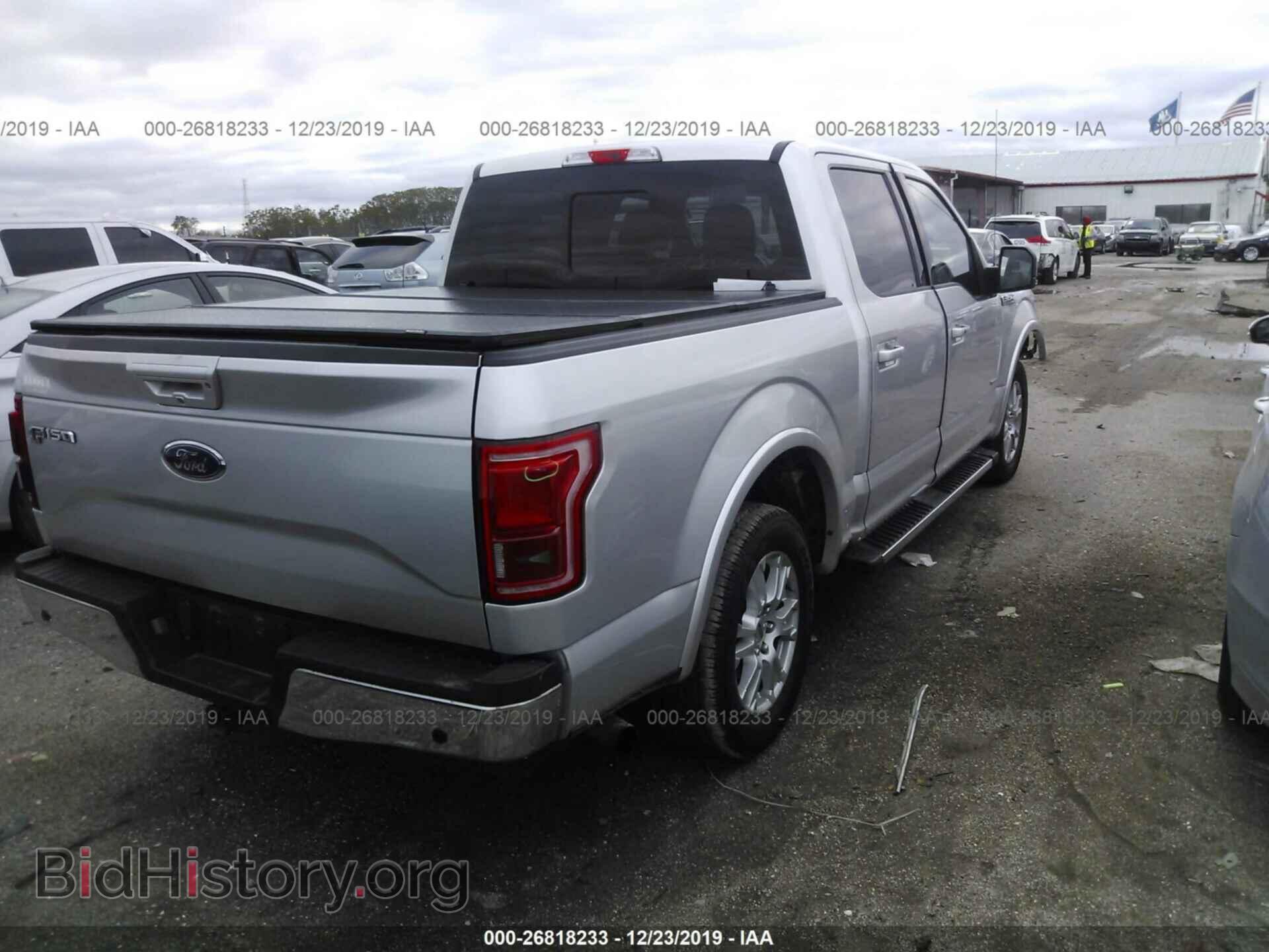 2015 FORD F150 - VIN: 1FTEW1CP8FFA67356 - Фото 4