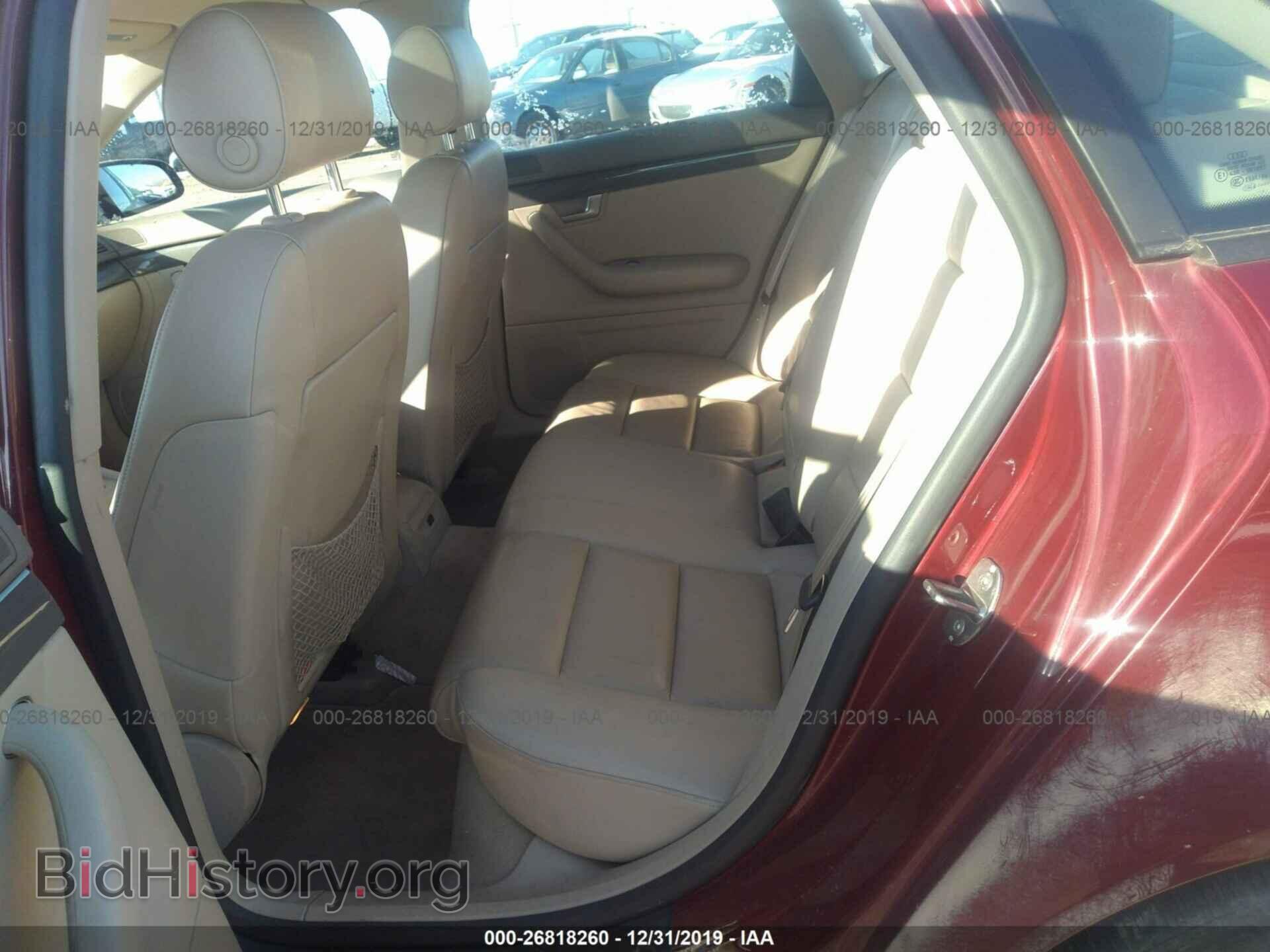 2005 AUDI A4 - VIN: WAULC68E15A036642 - Фото 8