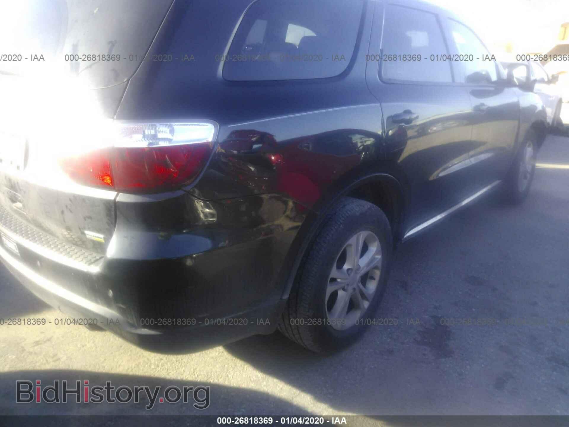 2013 DODGE DURANGO - VIN: 1C4RDHAGXDC601300 - Photo 4
