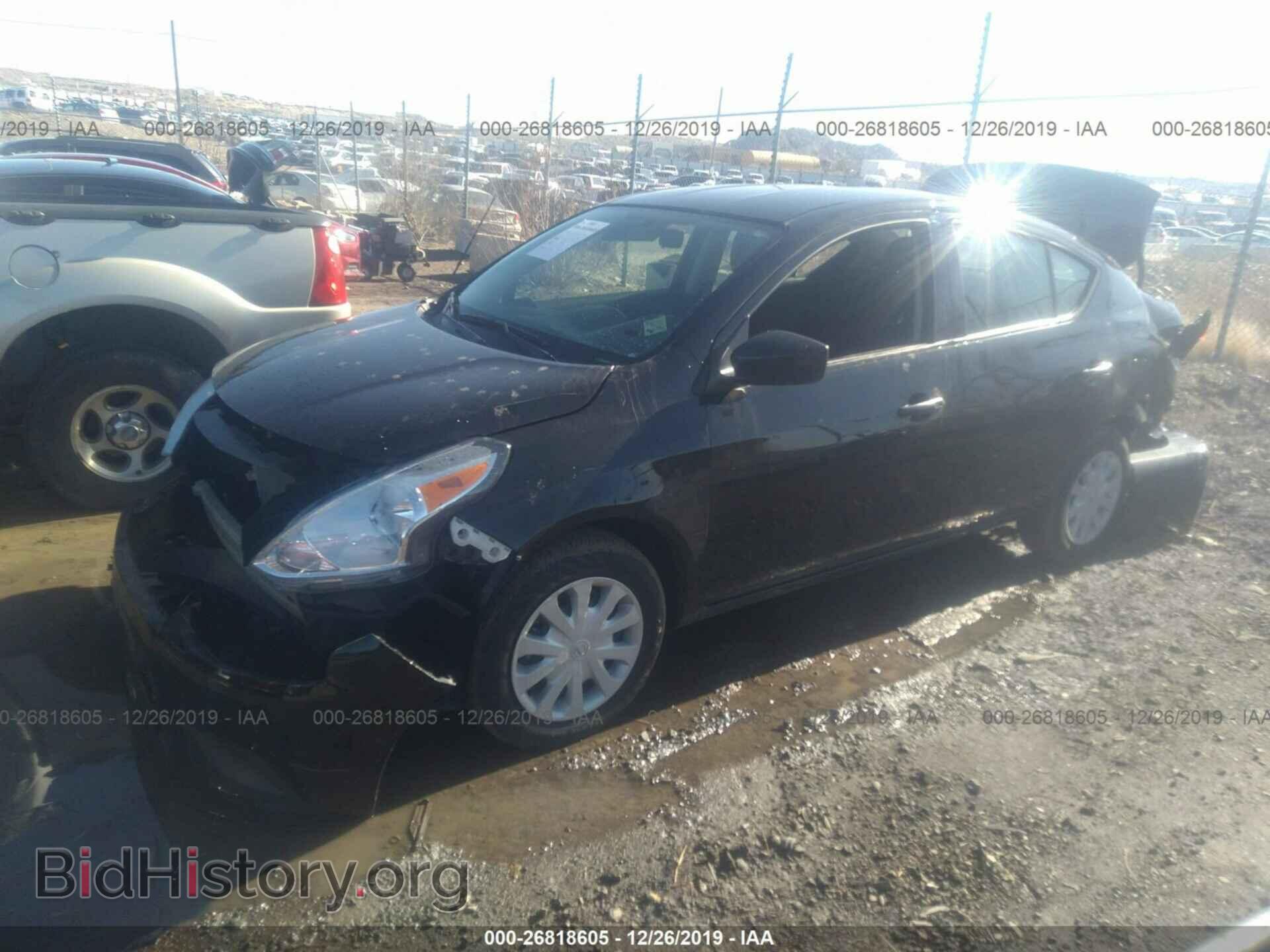 2019 NISSAN VERSA - VIN: 3N1CN7AP3KL824022 - Фото 2