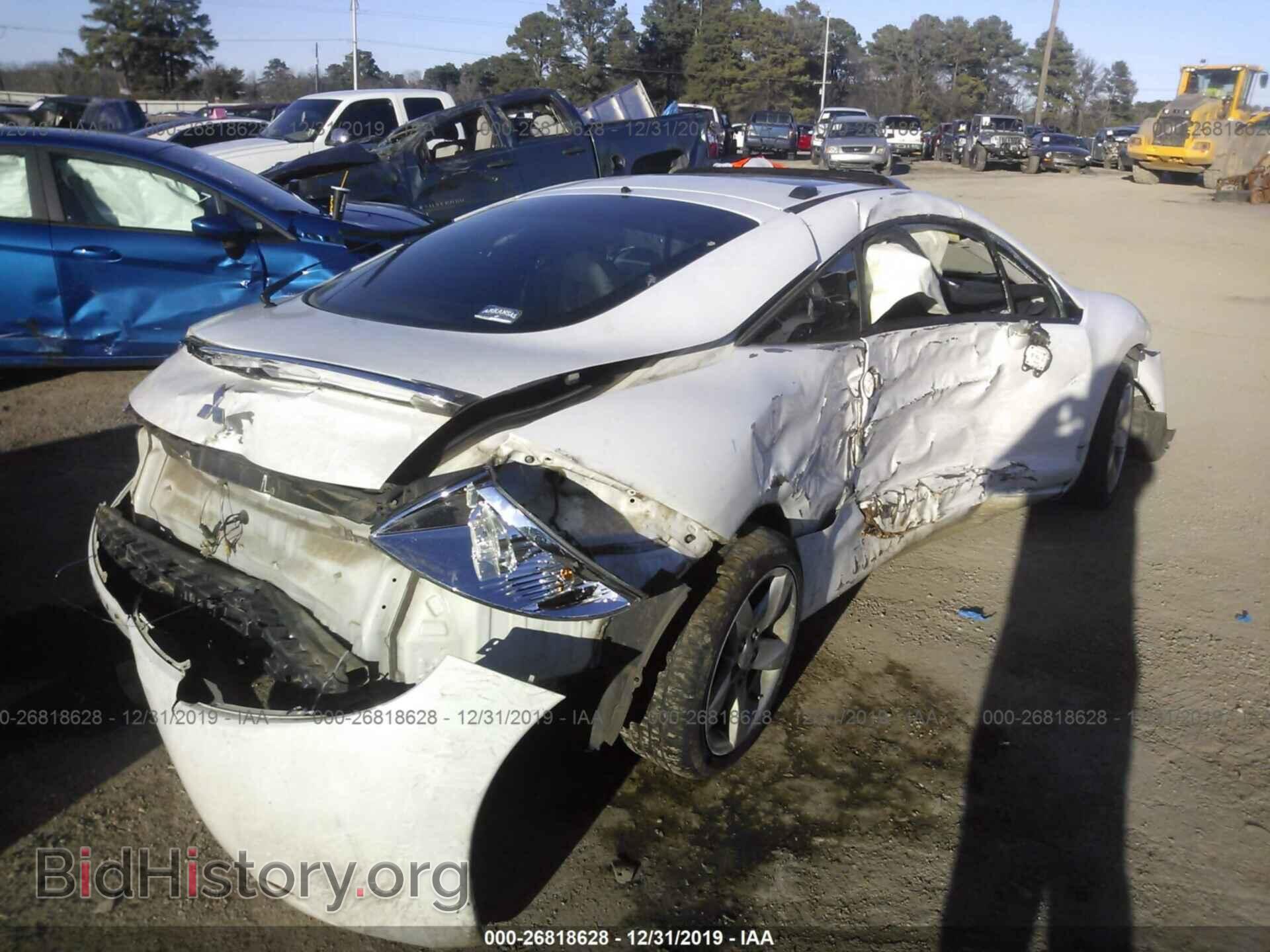 2008 MITSUBISHI ECLIPSE - VIN: 4A3AK24F78E036949 - Фото 4
