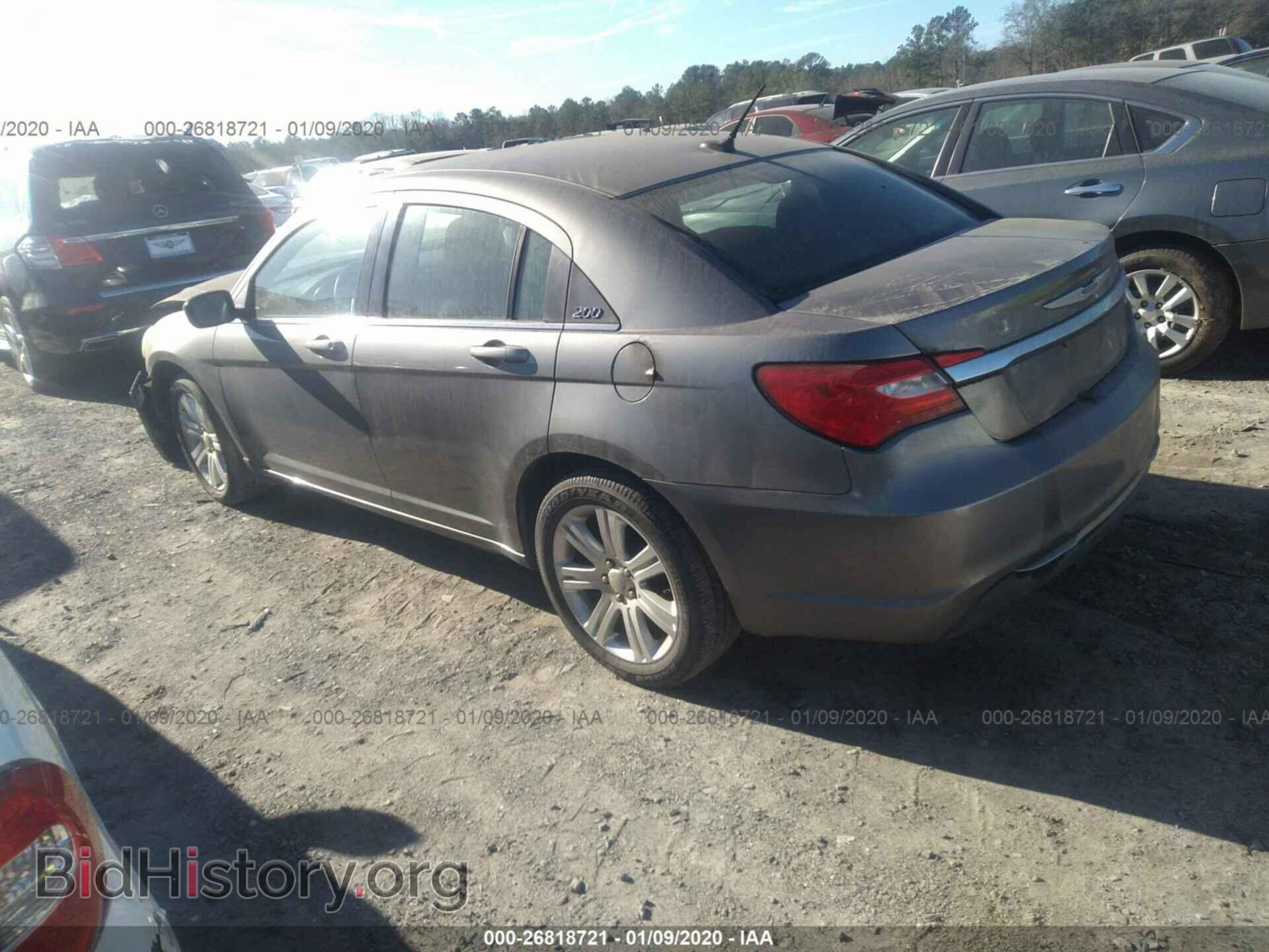 2012 CHRYSLER 200 - VIN: 1C3CCBBB1CN189381 - Фото 3