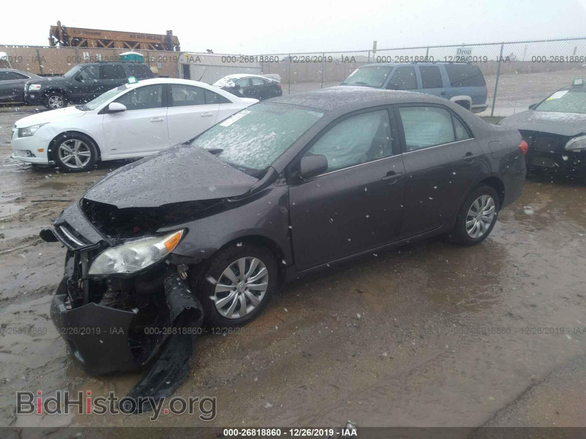 2013 TOYOTA COROLLA - VIN: 5YFBU4EE8DP163502 - Фото 2