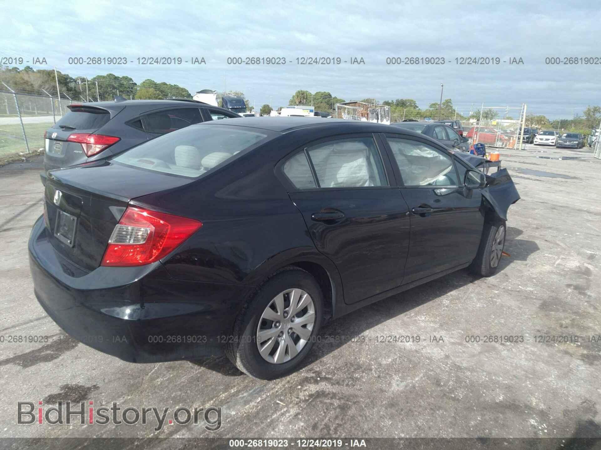 2012 HONDA CIVIC - VIN: 19XFB2F5XCE094077 - Photo 4