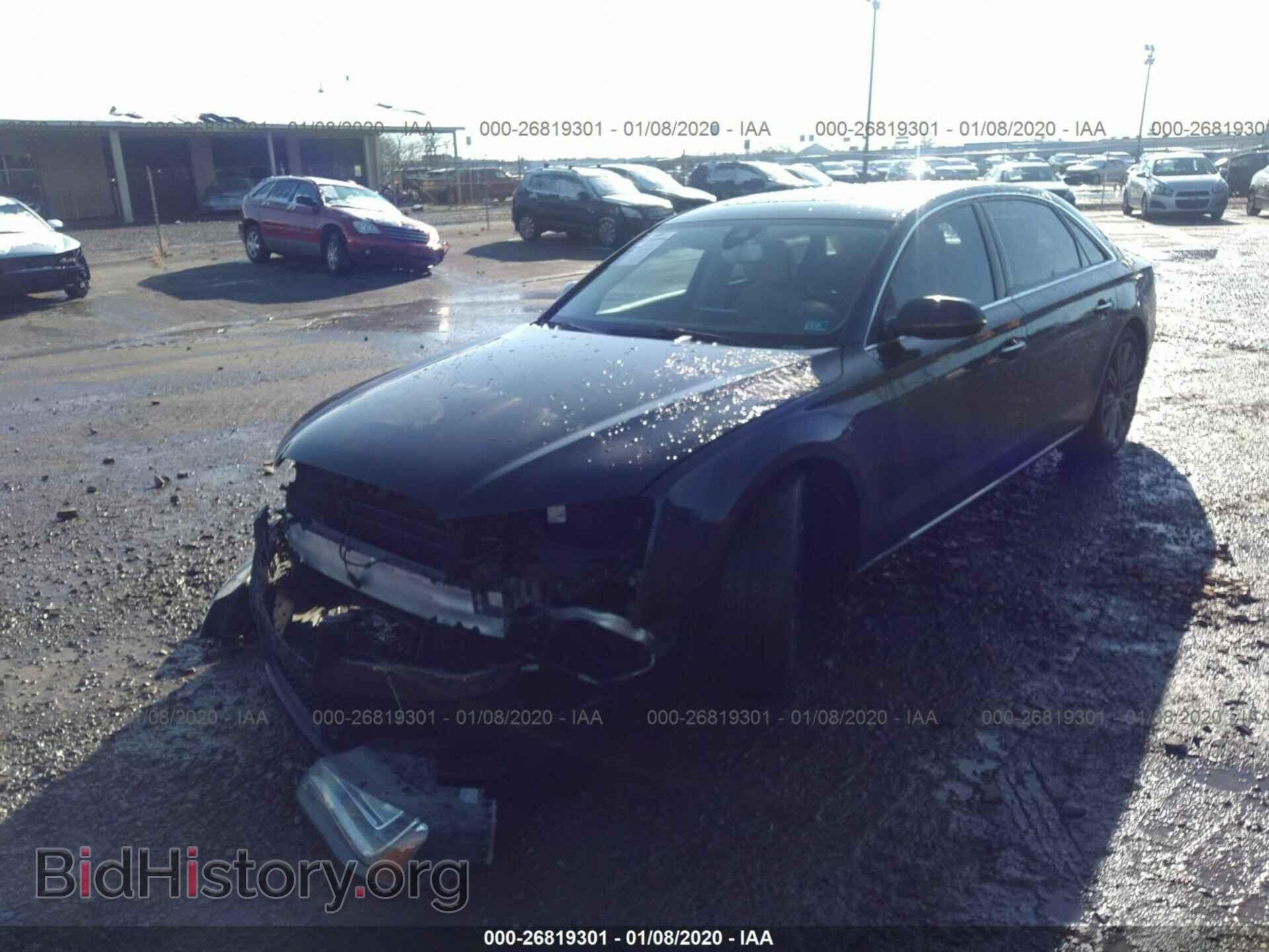 2012 AUDI A8 - VIN: WAURVAFD6CN005166 - Фото 2