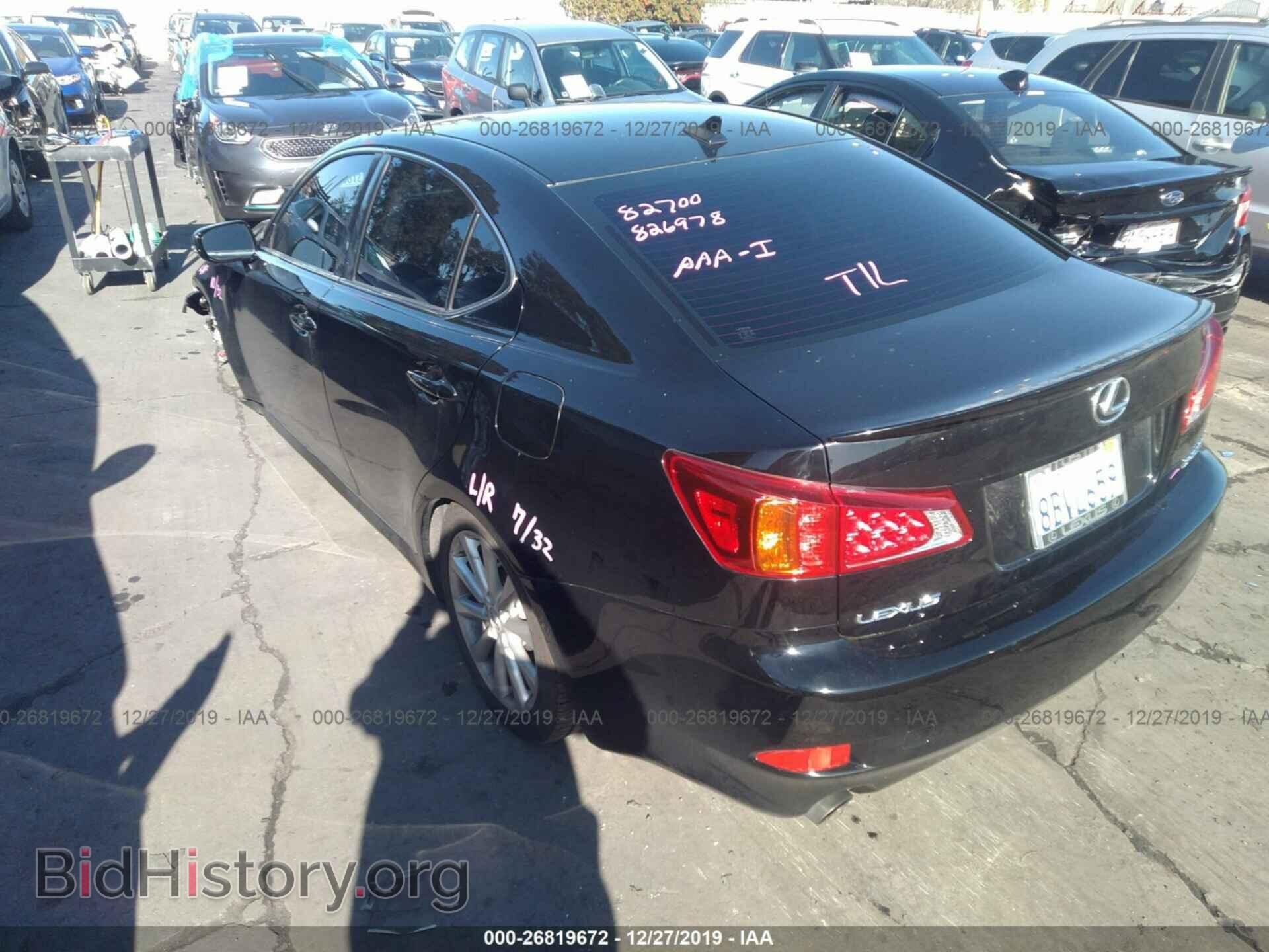 2009 LEXUS IS - VIN: JTHBK262395106013 - Фото 3