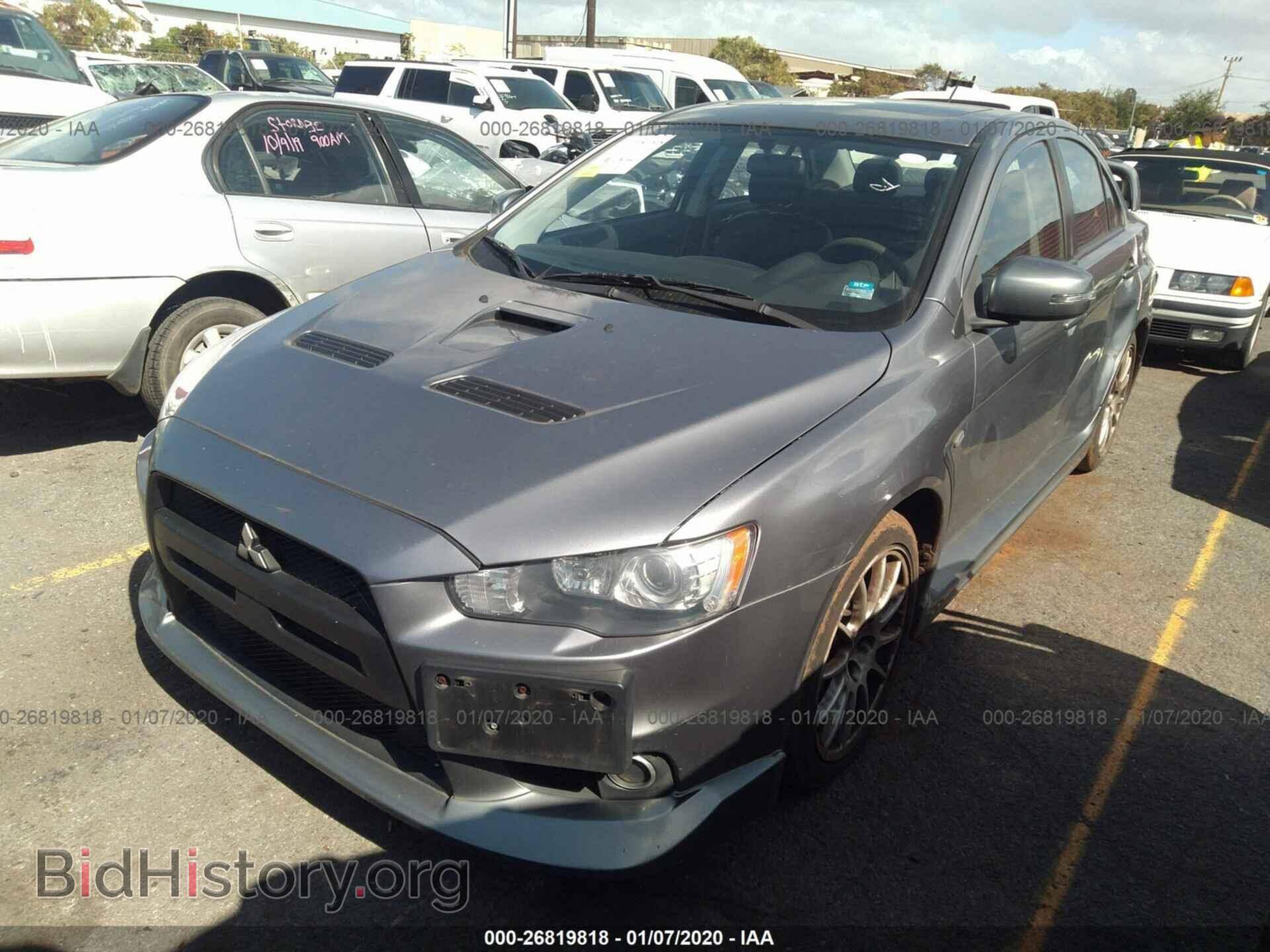 2015 MITSUBISHI LANCER EVOLUTION - VIN: JA32W8FV9FU005805 - Фото 2