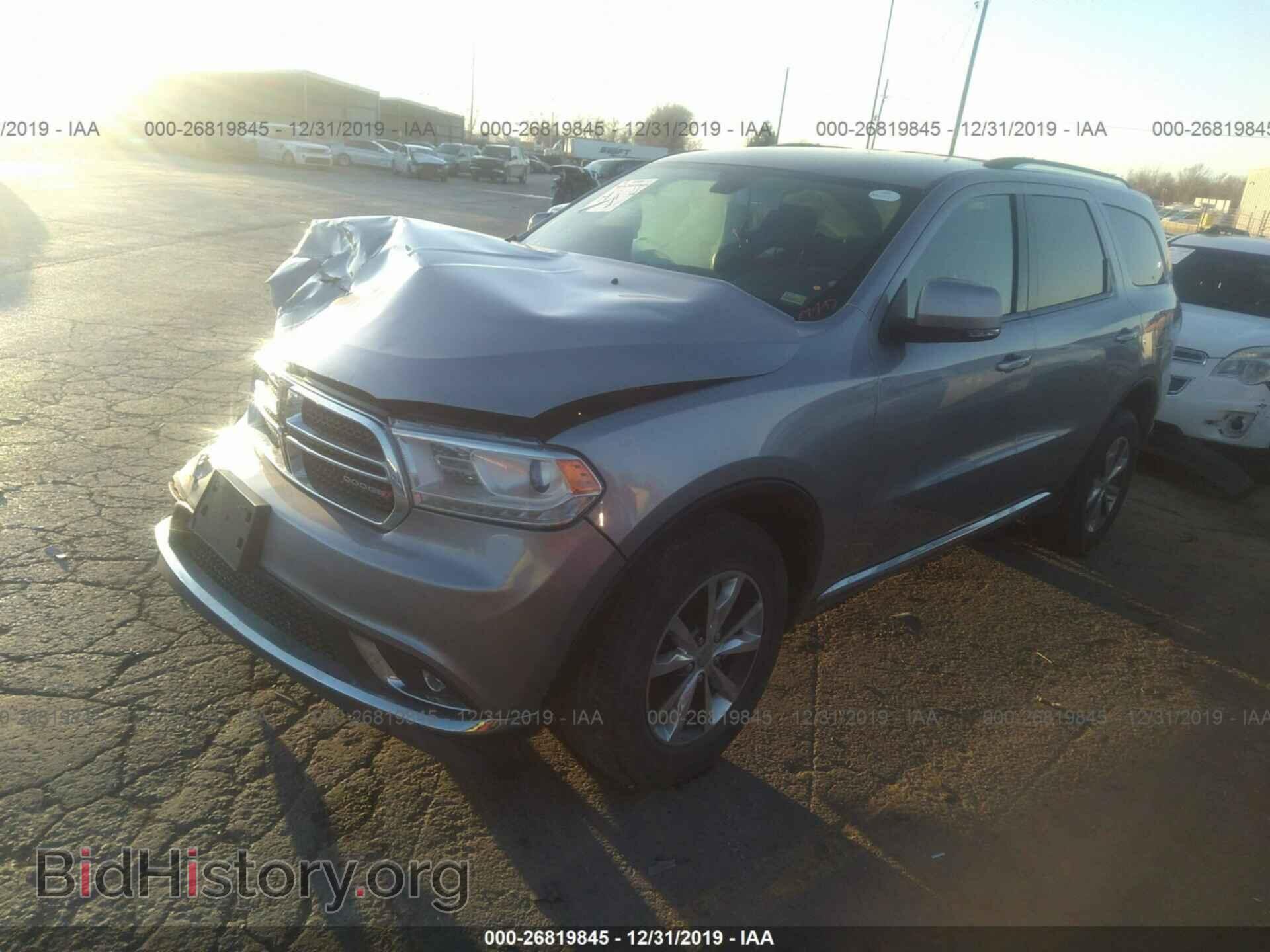 2016 DODGE DURANGO - VIN: 1C4RDJDG3GC433281 - Фото 2