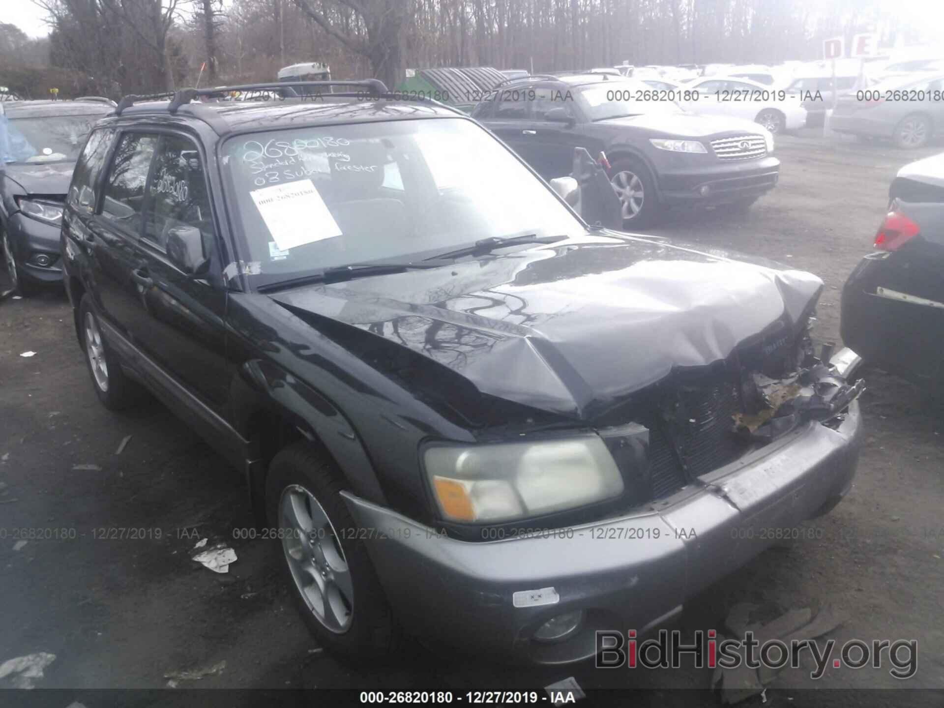 Photo JF1SG65603H703792 - SUBARU FORESTER 2003