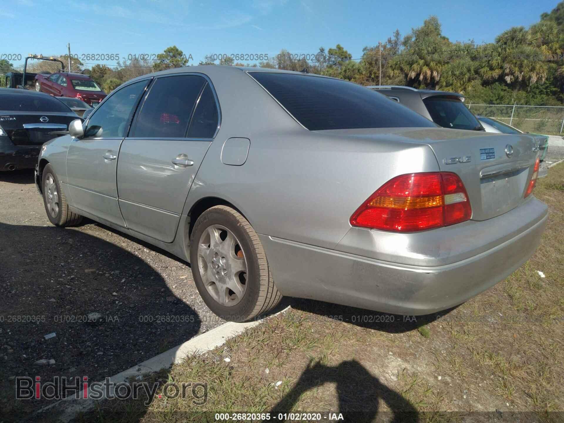 2003 LEXUS LS - VIN: JTHBN30F330093860 - Фото 3