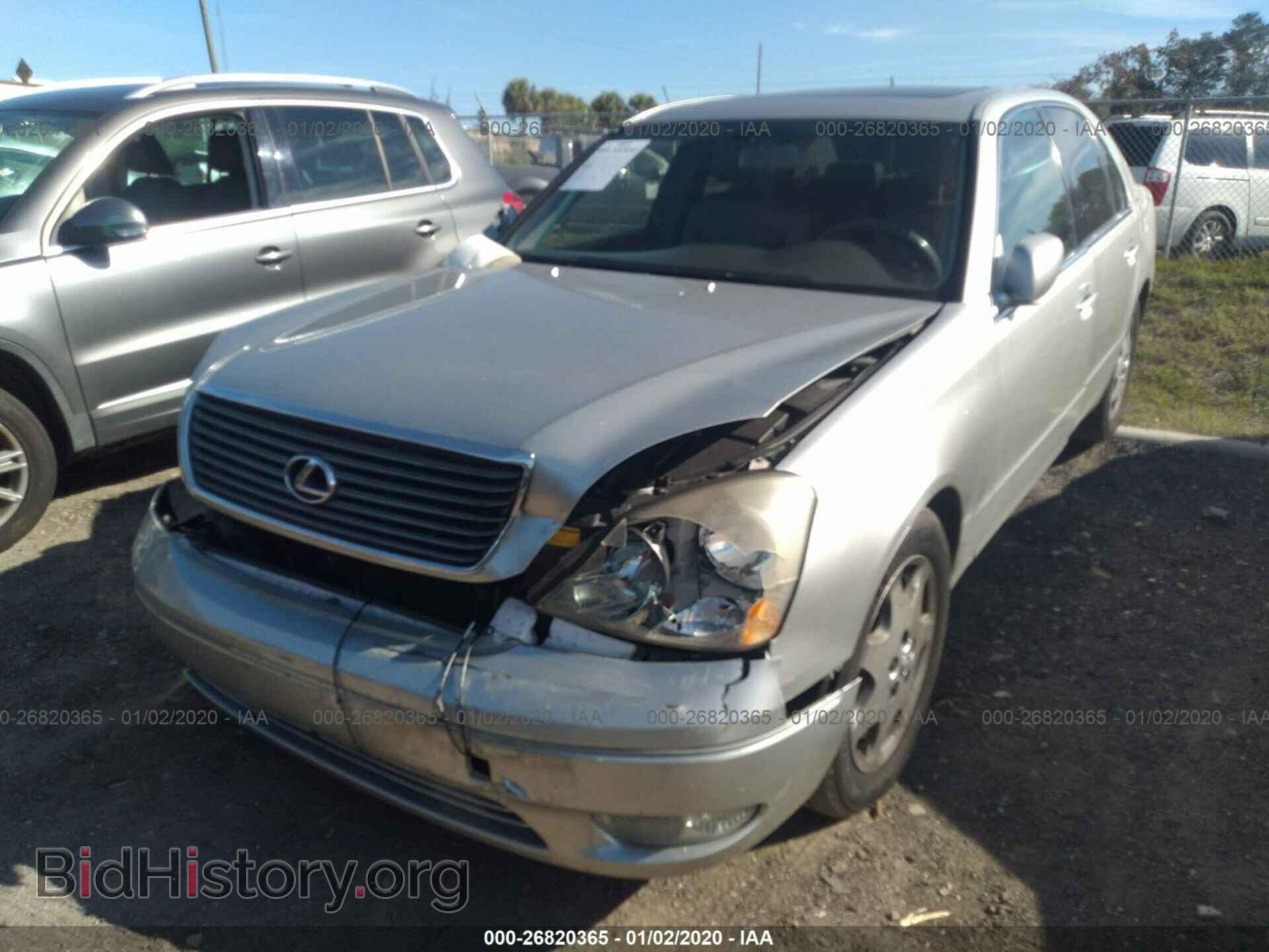2003 LEXUS LS - VIN: JTHBN30F330093860 - Фото 6
