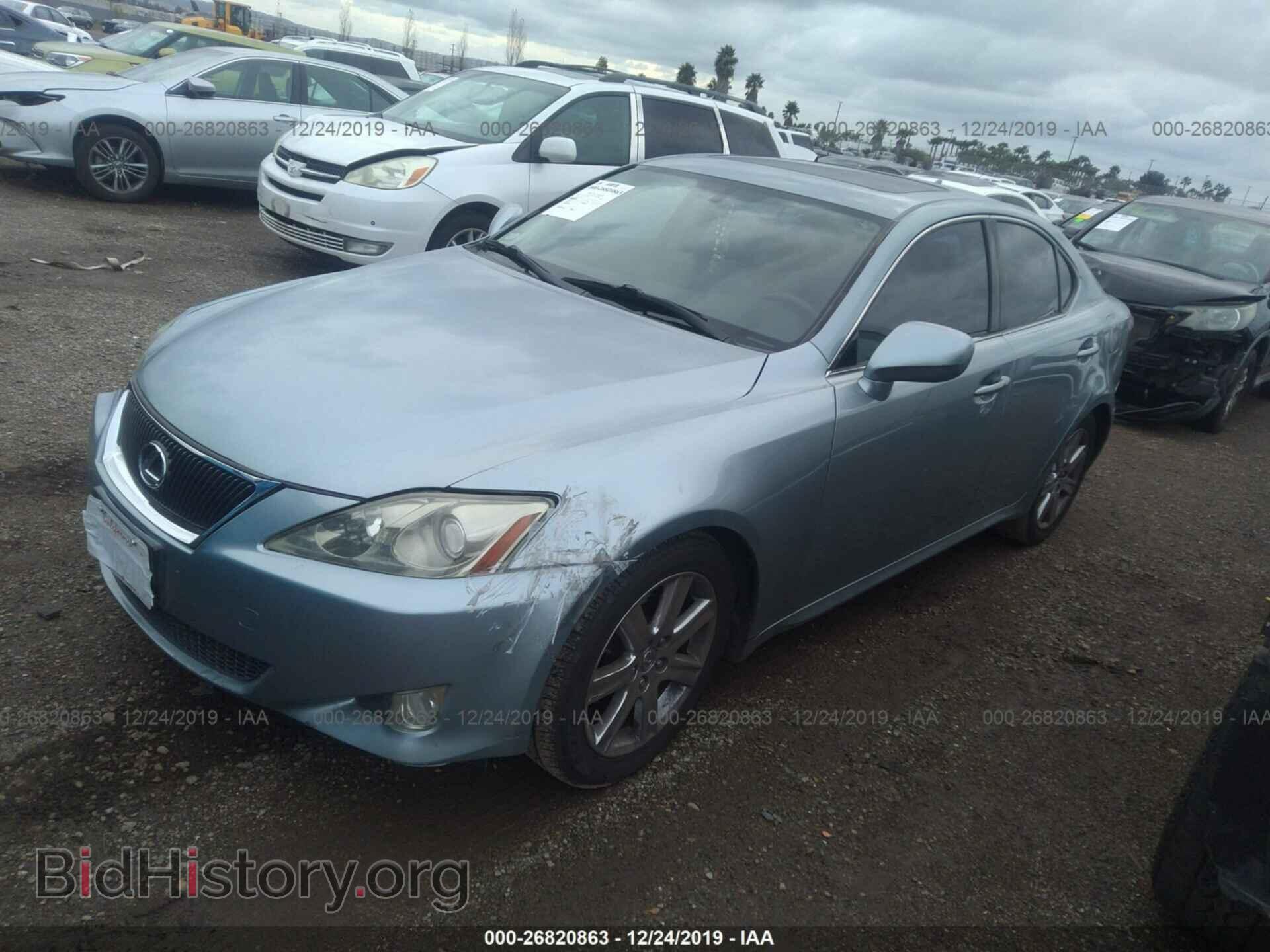 2007 LEXUS IS - VIN: JTHBK262172038177 - Photo 2